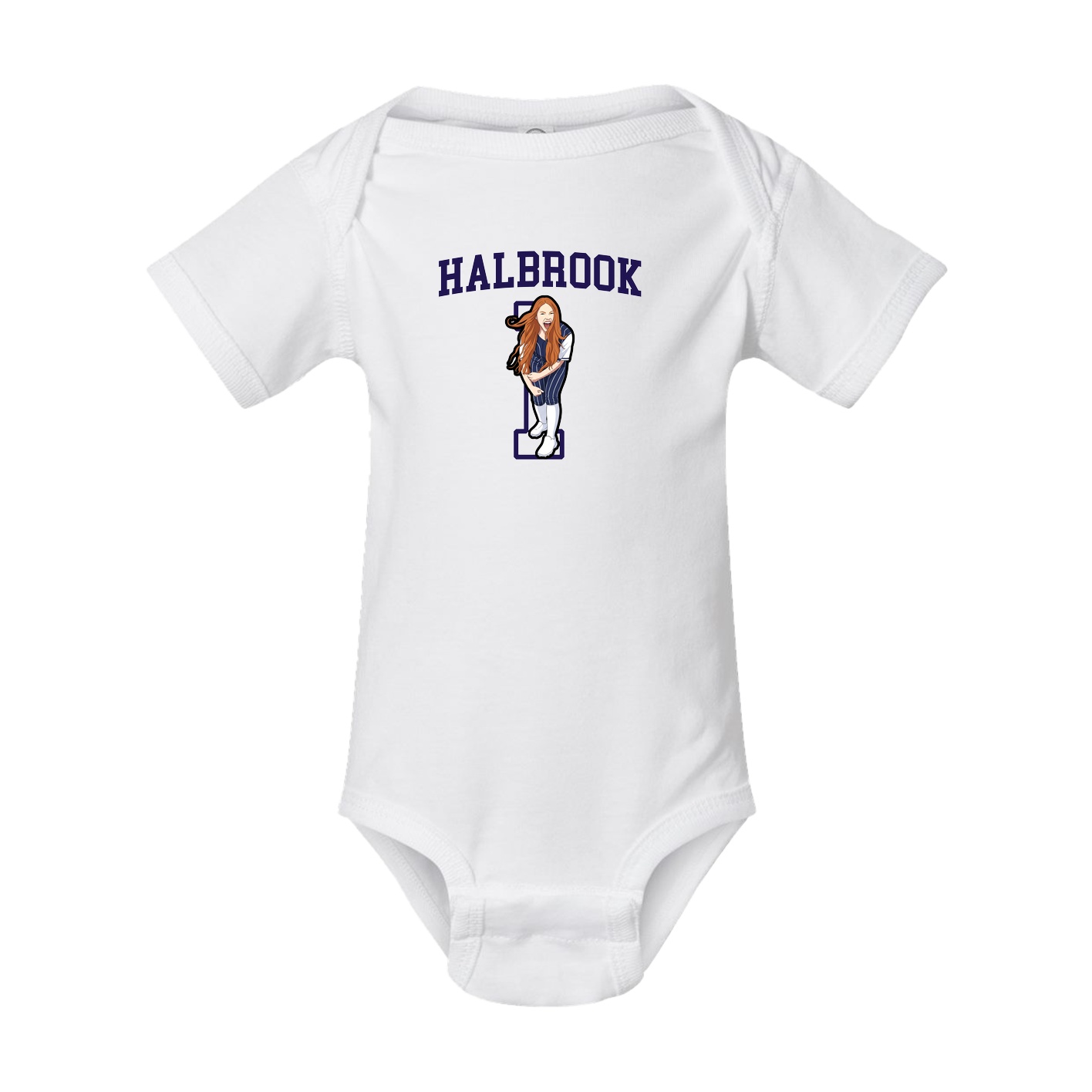 Baby Onesie — Shirsey in White