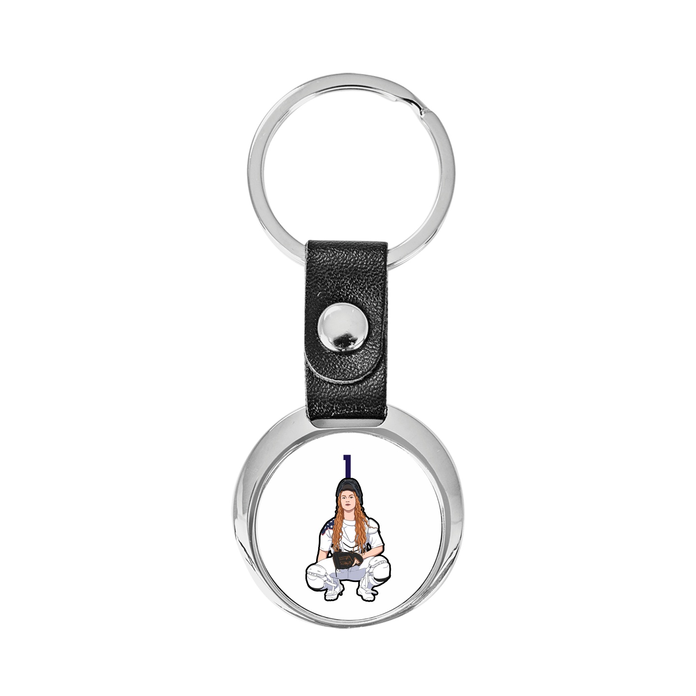 Key Chain — Number Top in Classic