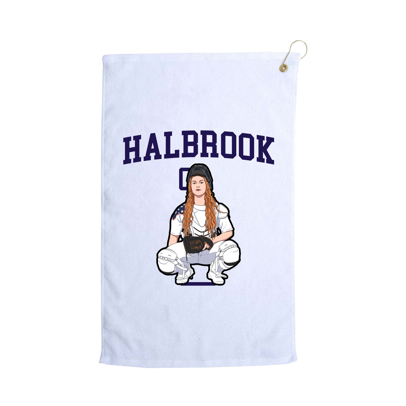 Golf Towel — Shirsey in White