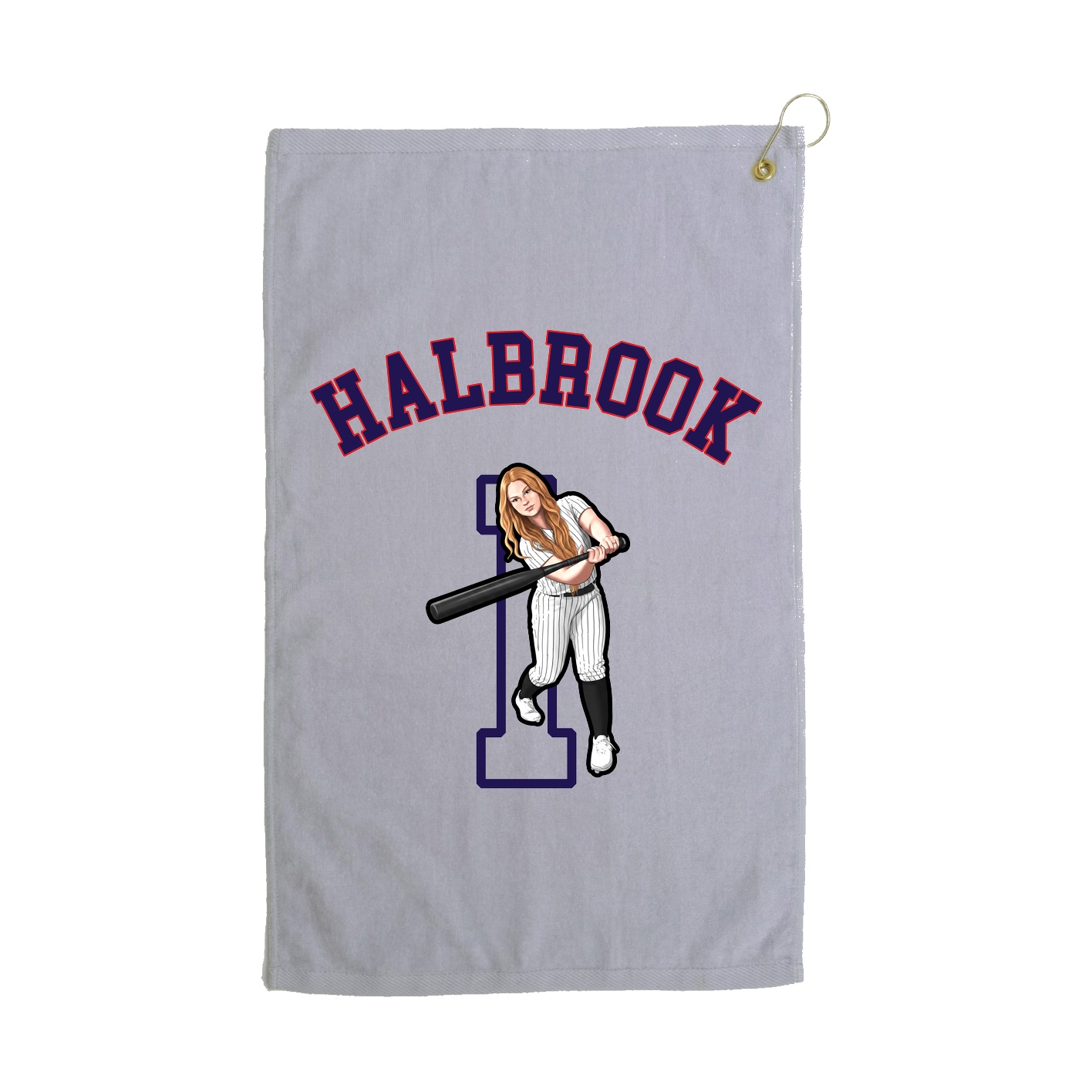 Golf Towel — Shirsey Arch in Grey