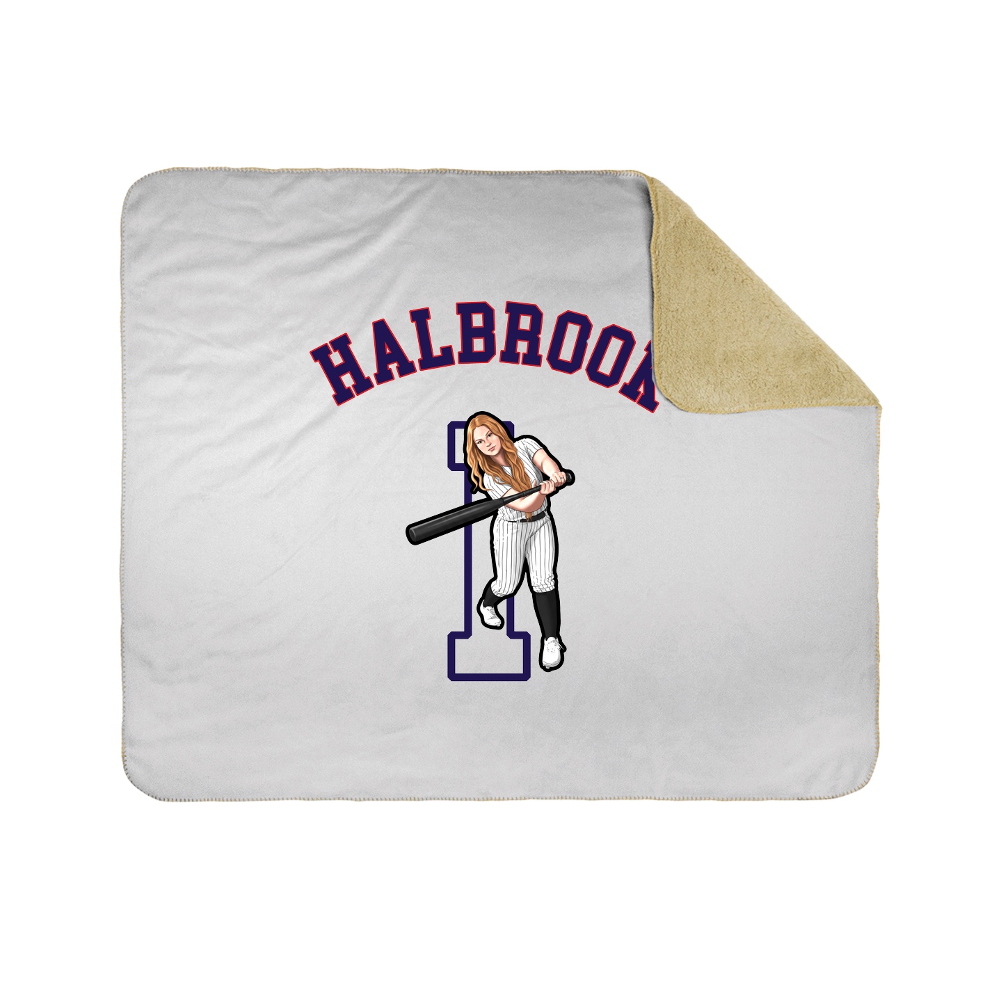 Throw Blanket — Shirsey Arch in White