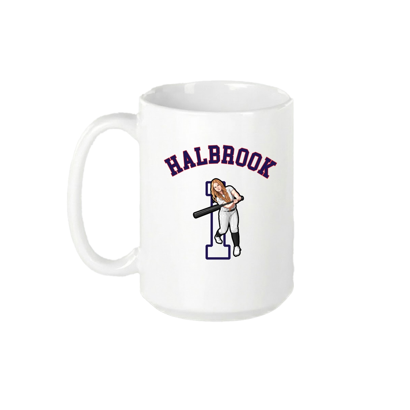 15oz Coffee Mug — Shirsey Arch in White