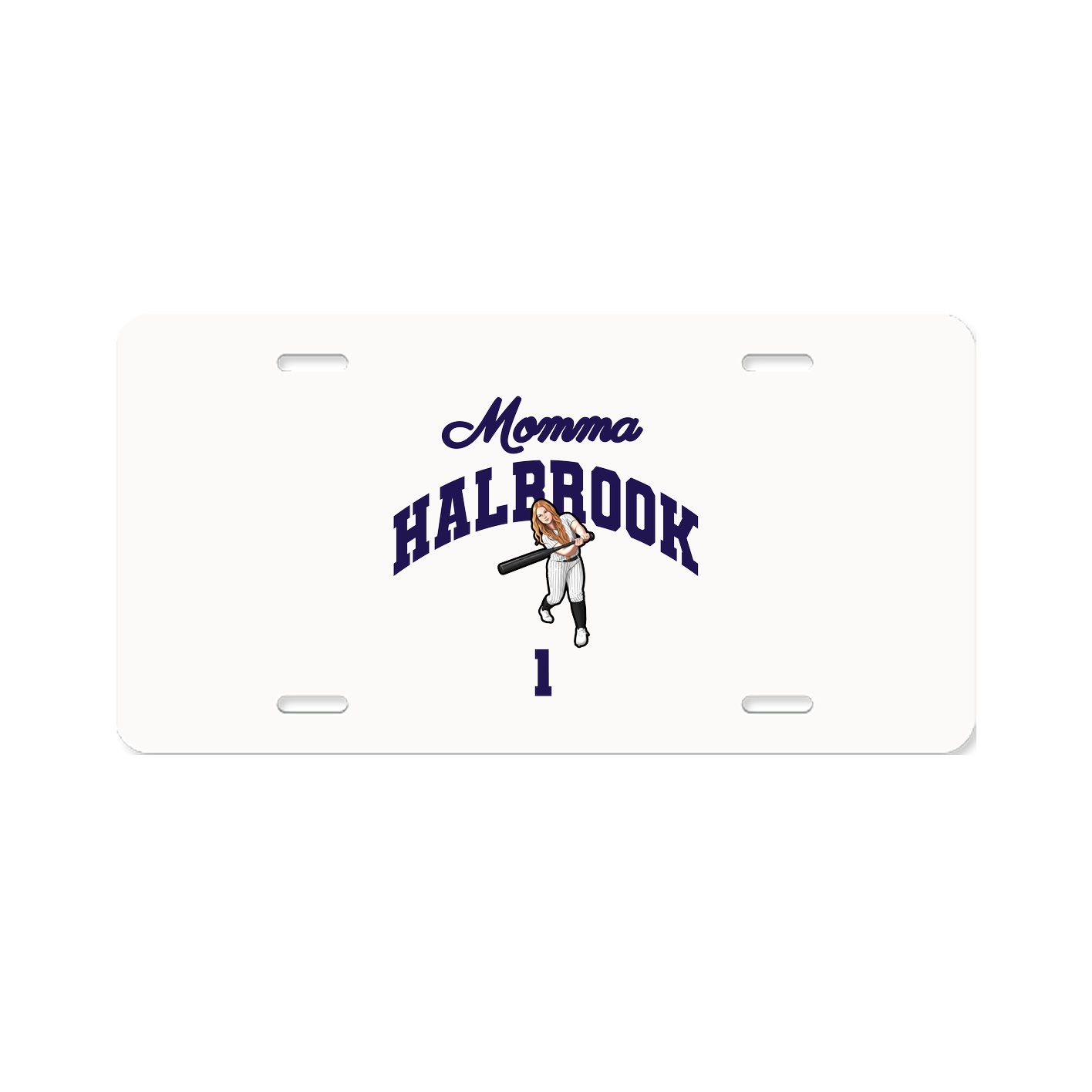 License Plate — Mothers Day Arch in Classic