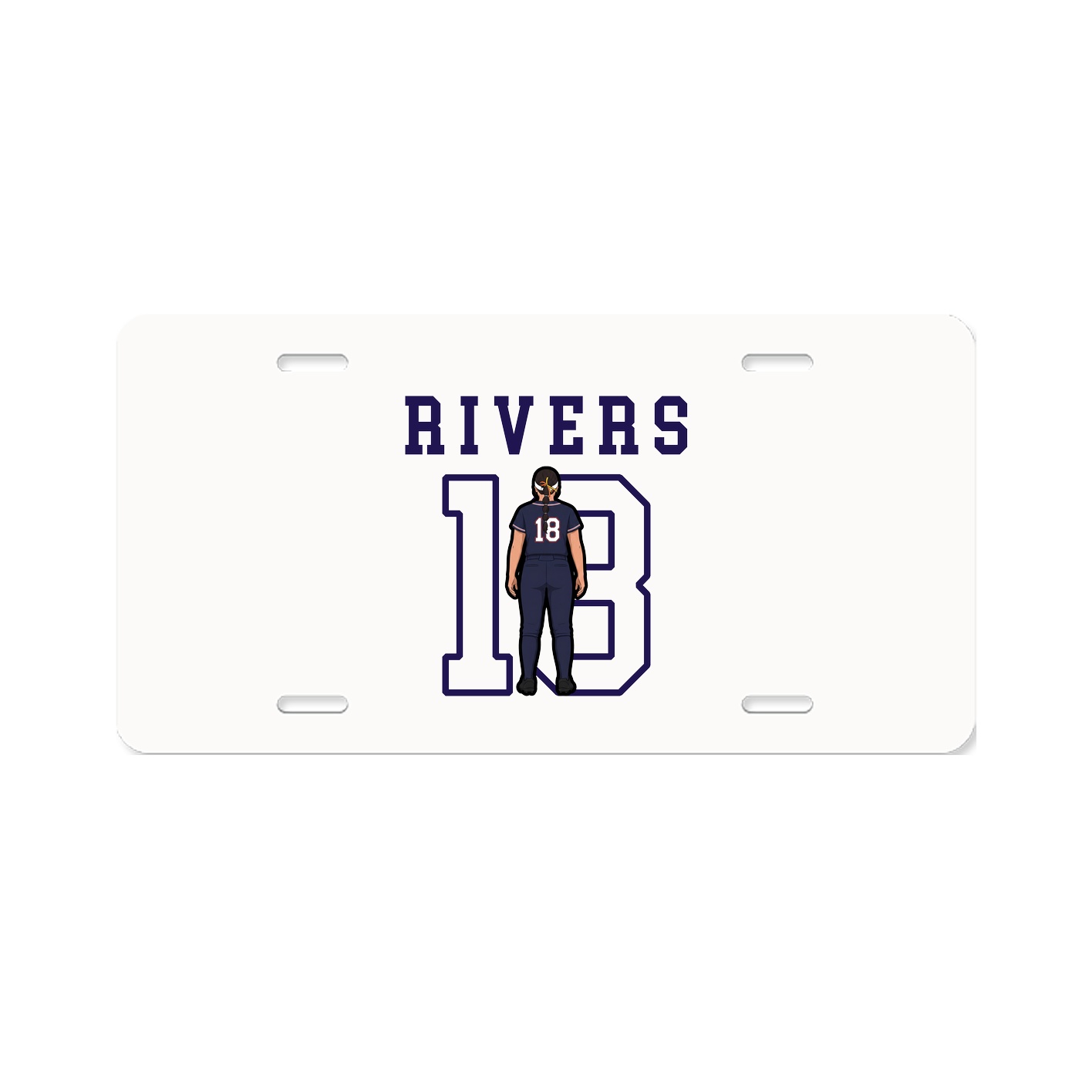 License Plate — Shirsey in Classic
