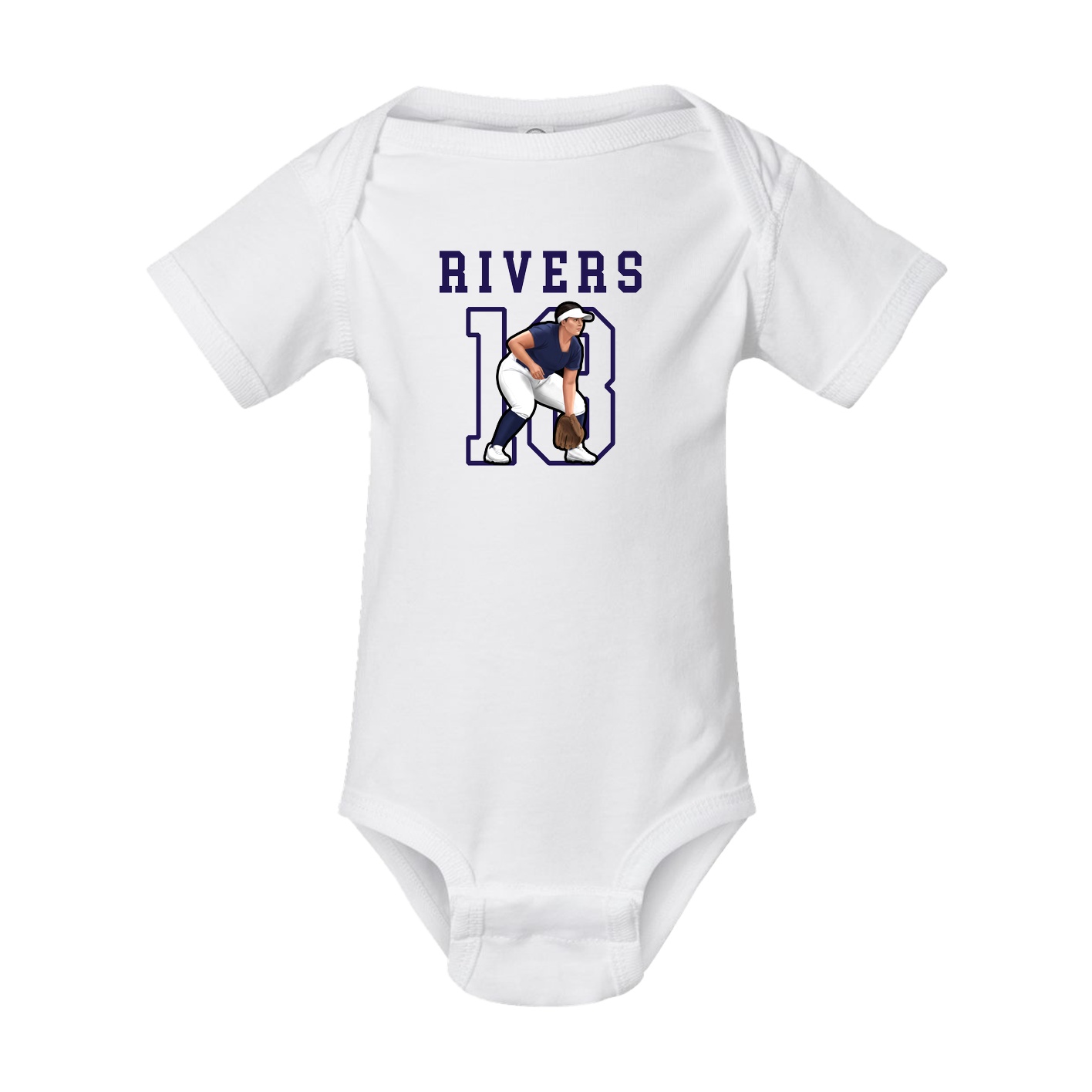 Baby Onesie — Shirsey in White