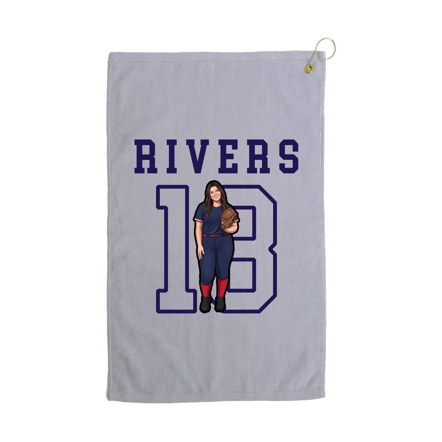 Golf Towel — Shirsey in Grey