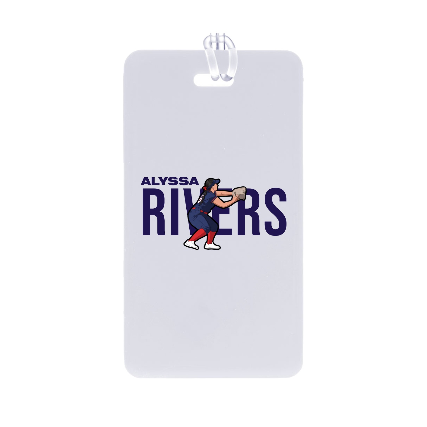 Bag Tag — Player Name in Classic