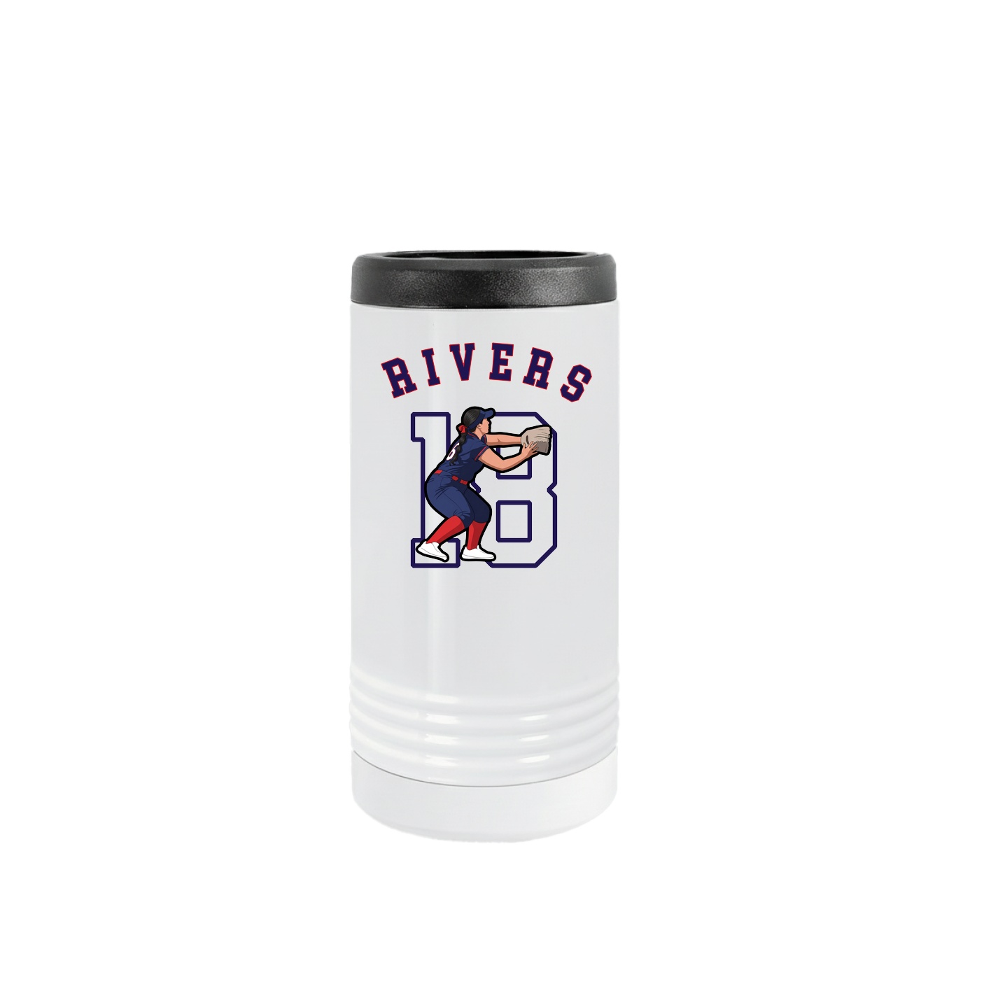 Slim Beverage Holder — Shirsey Arch in White