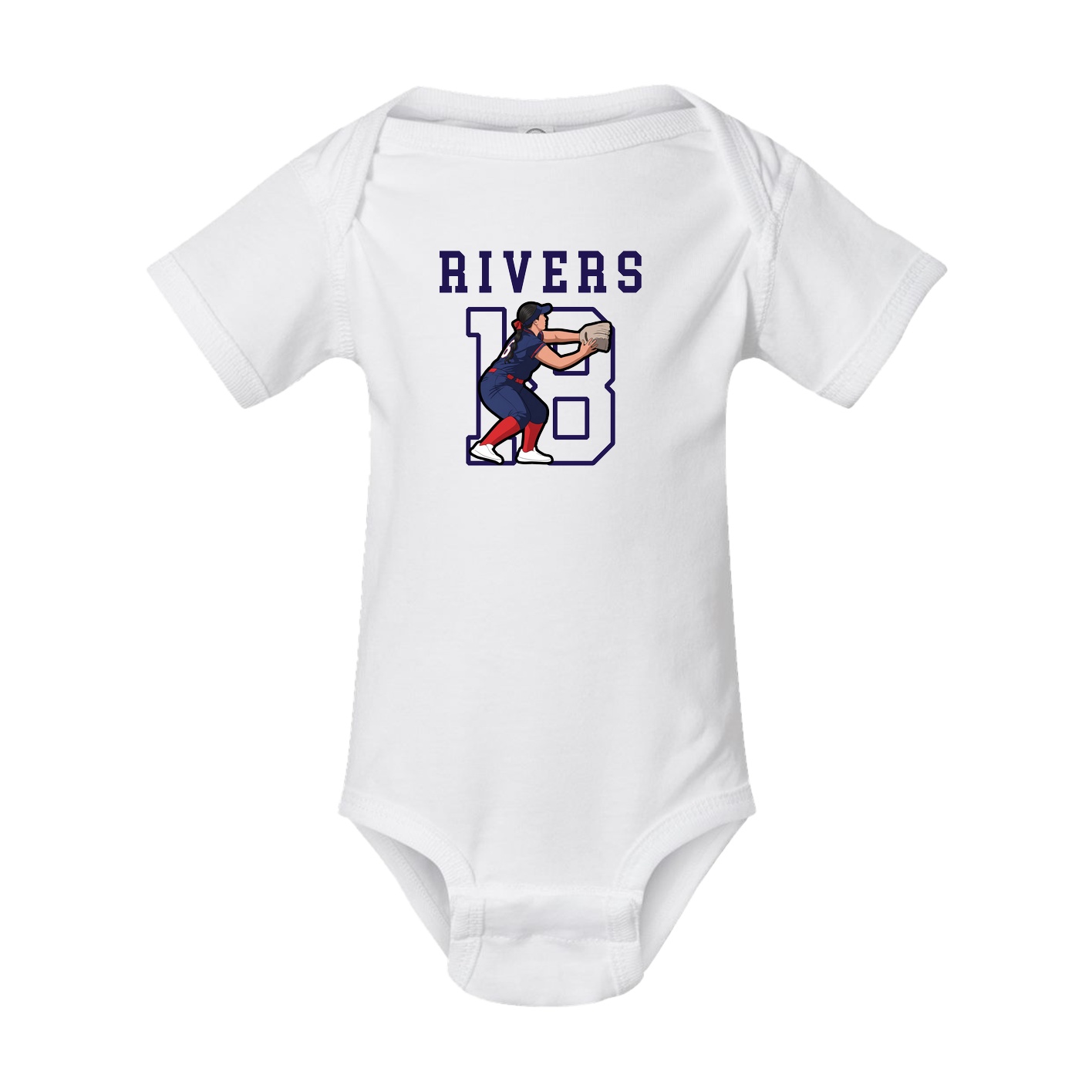 Baby Onesie — Shirsey in White