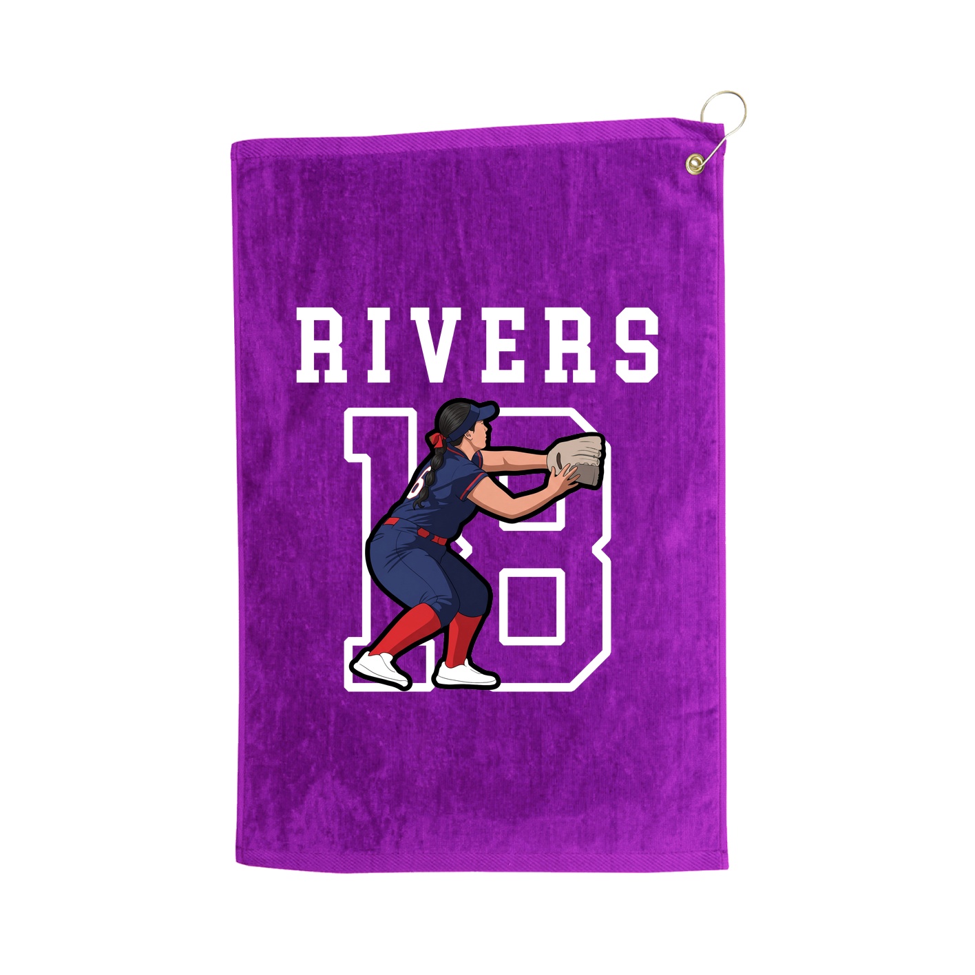 Golf Towel — Shirsey in Purple
