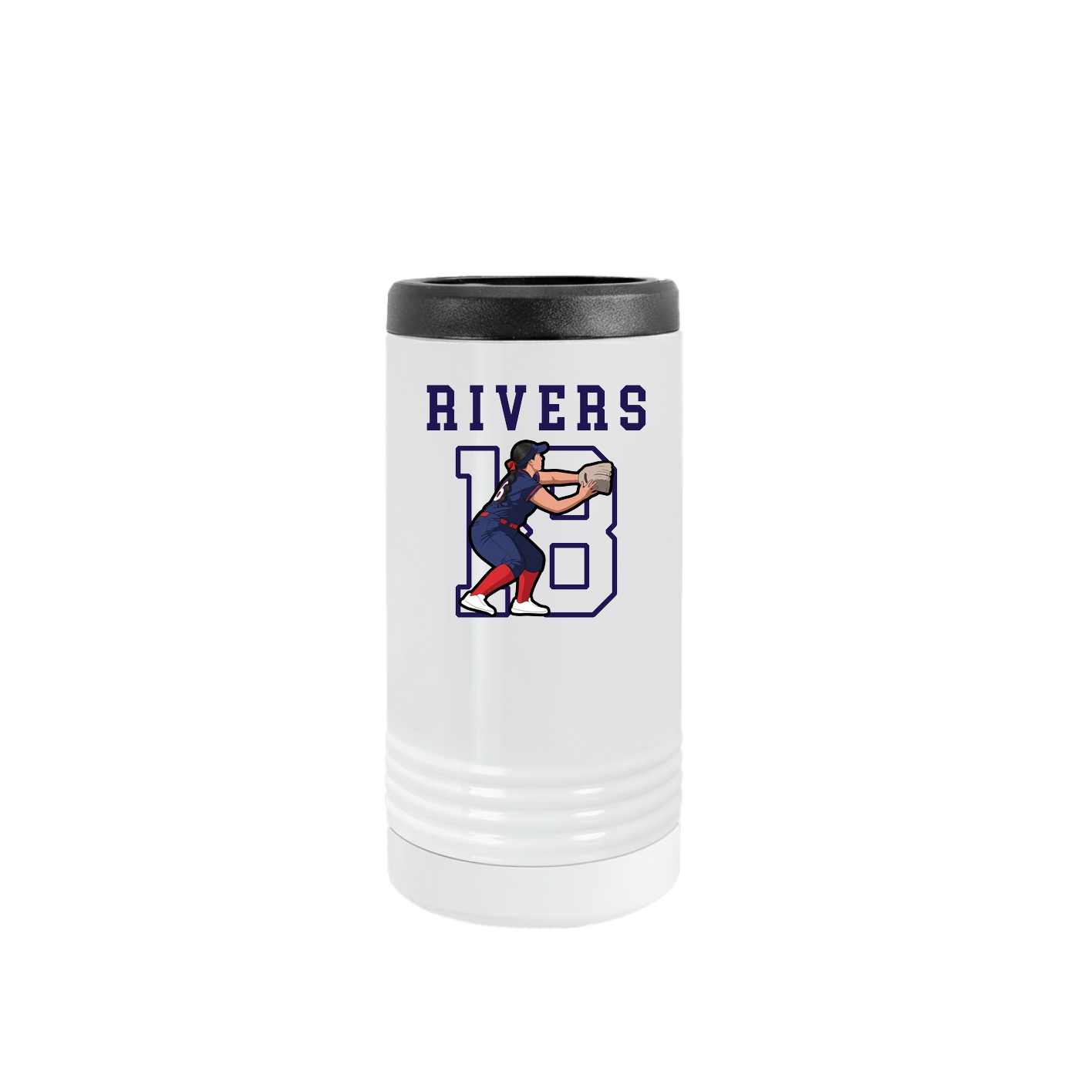 Slim Beverage Holder — Shirsey in White
