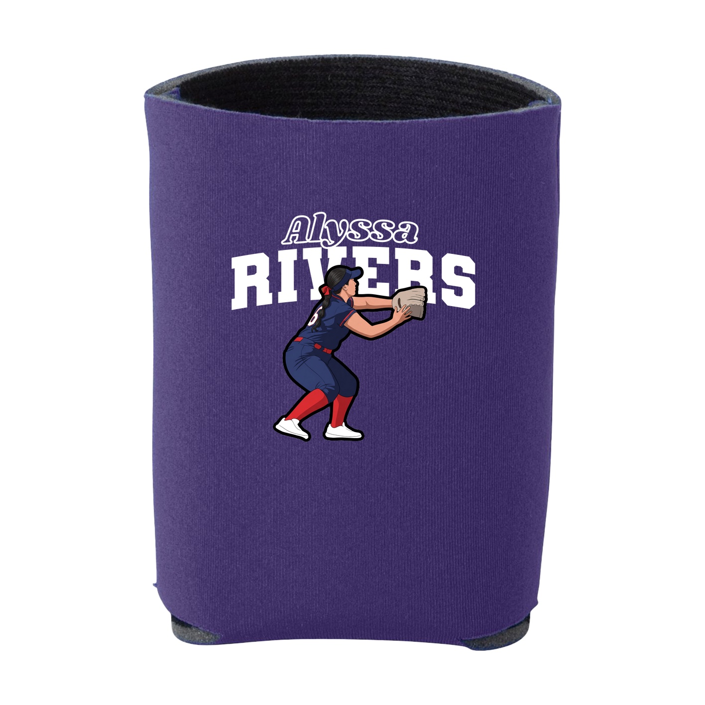 Can Holder — Name Arch in Purple