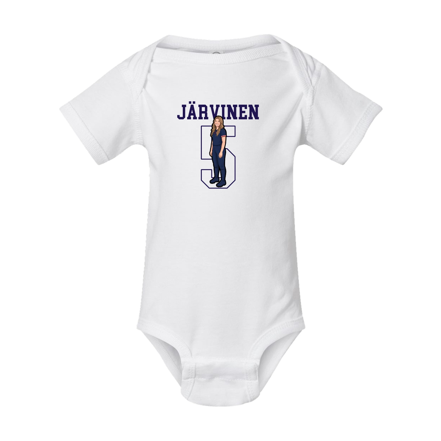 Baby Onesie — Shirsey in White