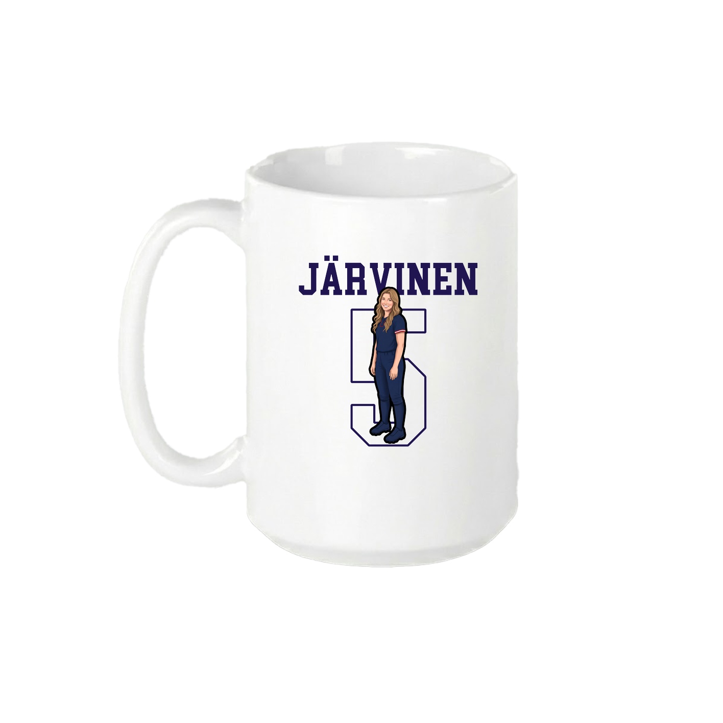 15oz Coffee Mug — Shirsey in White