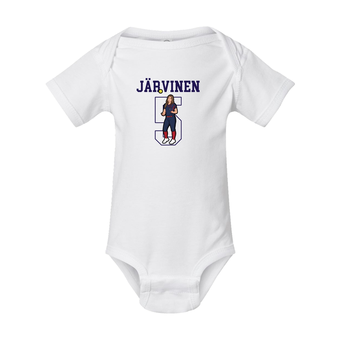 Baby Onesie — Shirsey in White