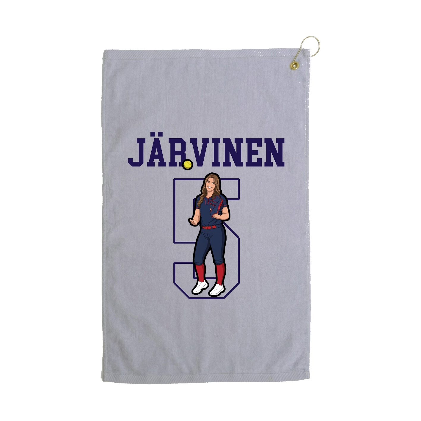 Golf Towel — Shirsey in Grey