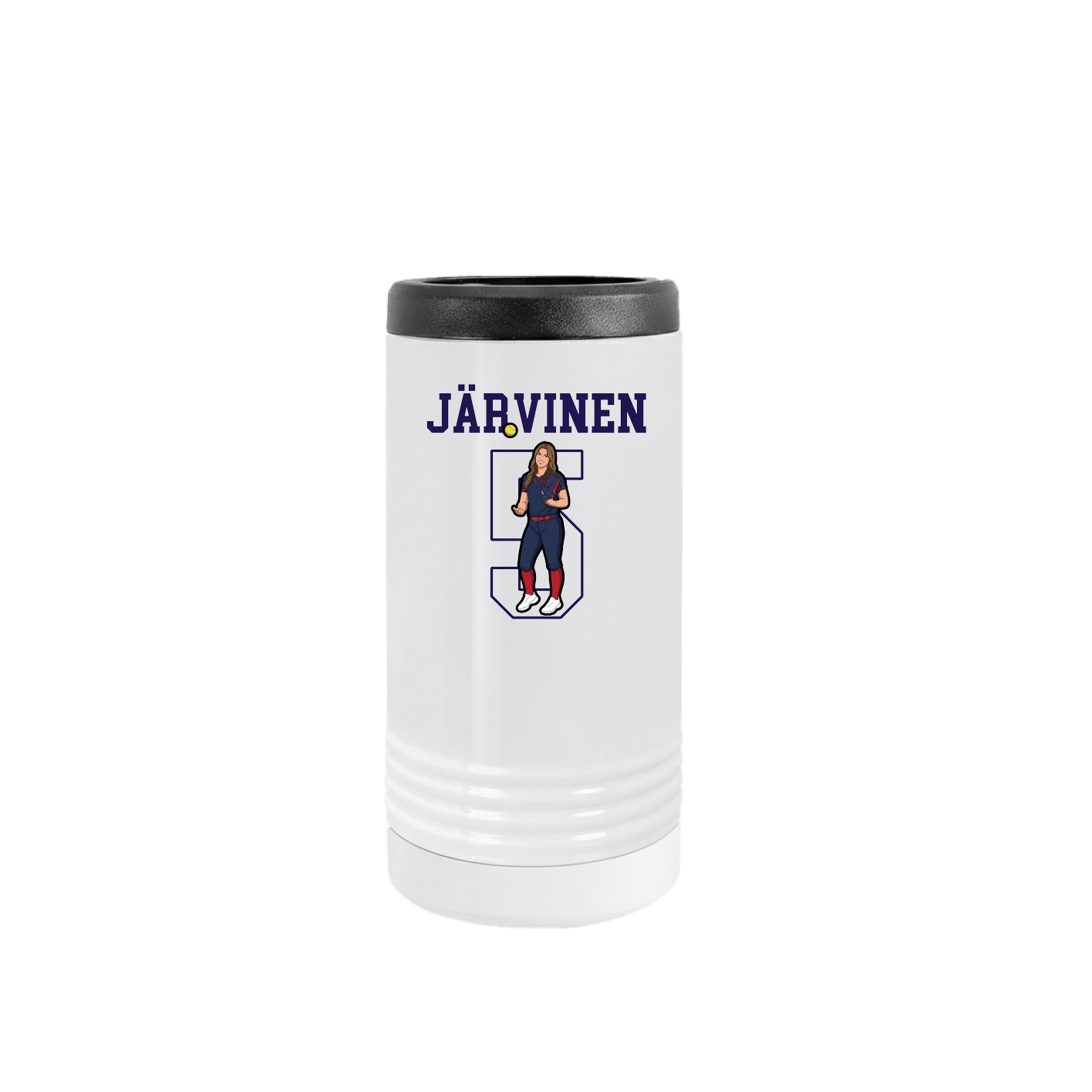 Slim Beverage Holder — Shirsey in White
