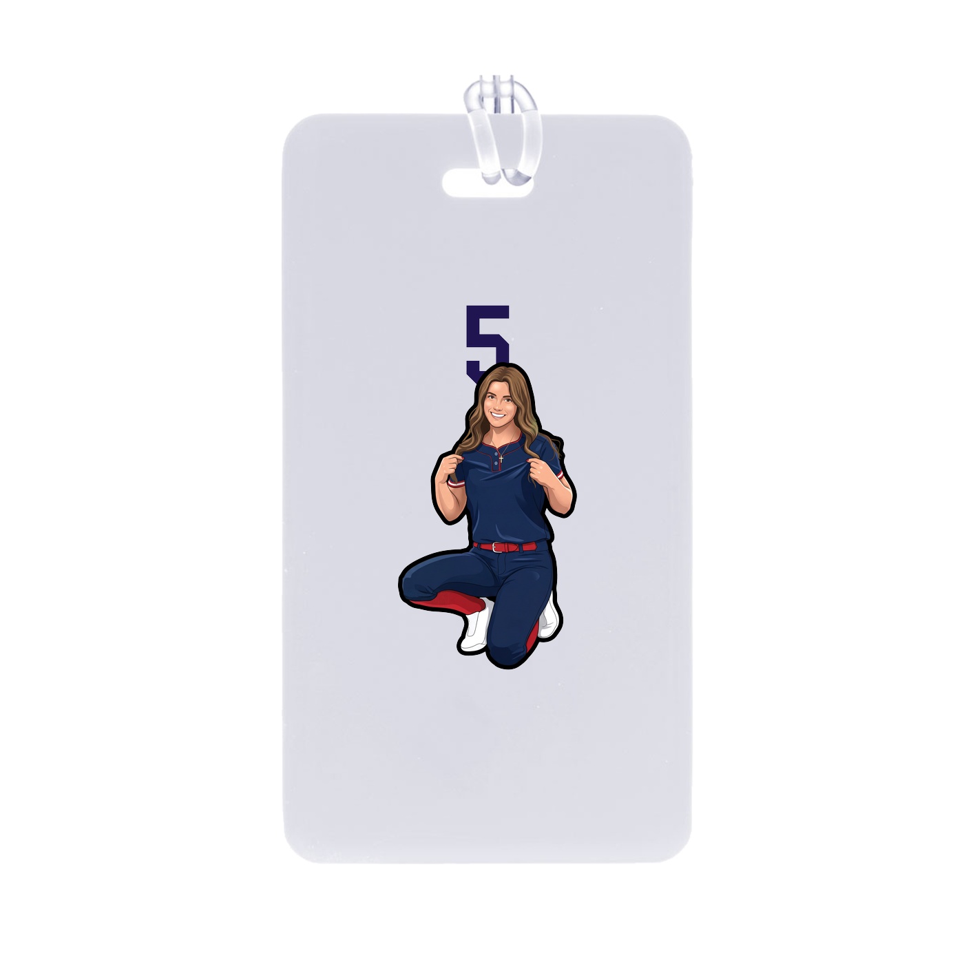 Bag Tag — Number Top in Classic