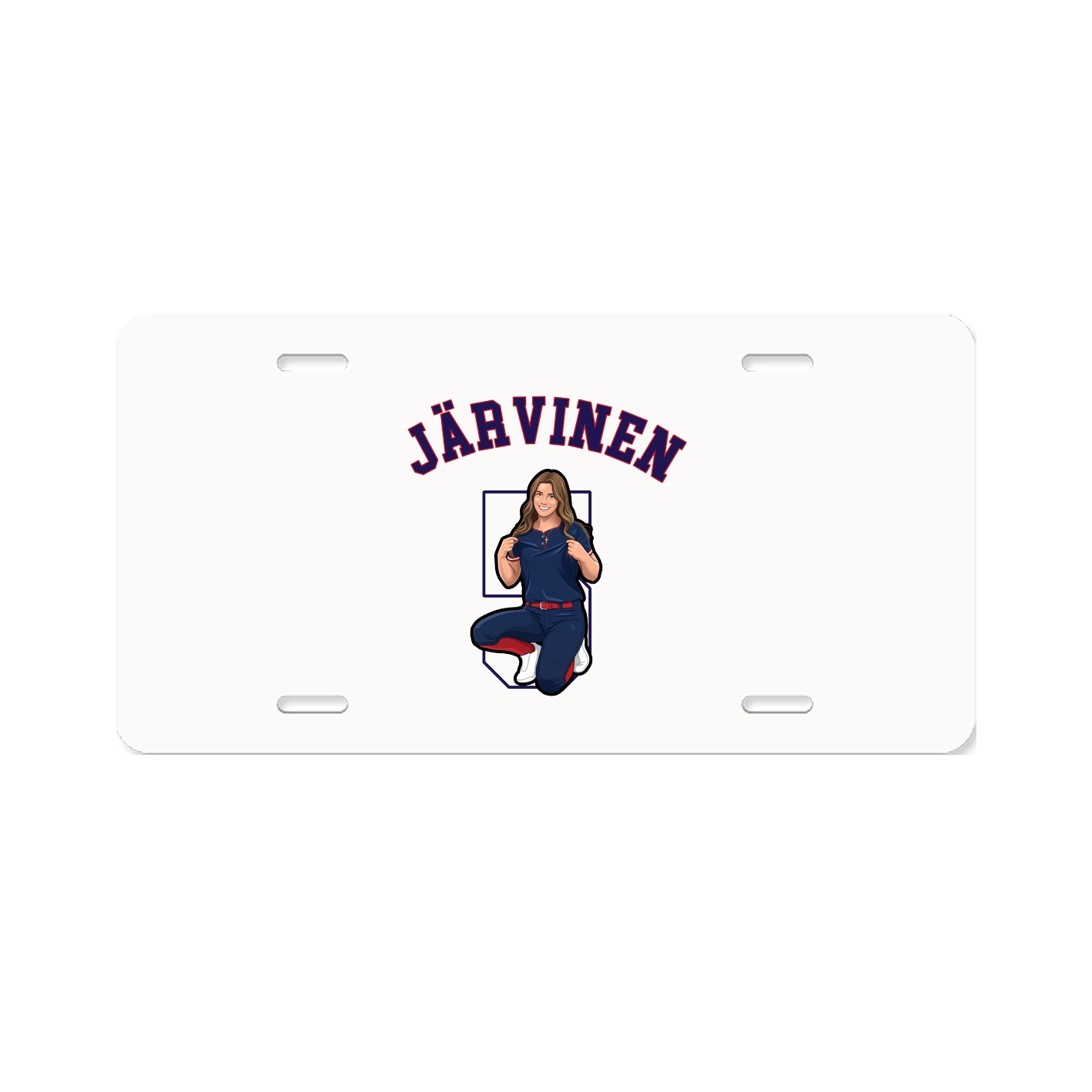 License Plate — Shirsey Arch in Classic