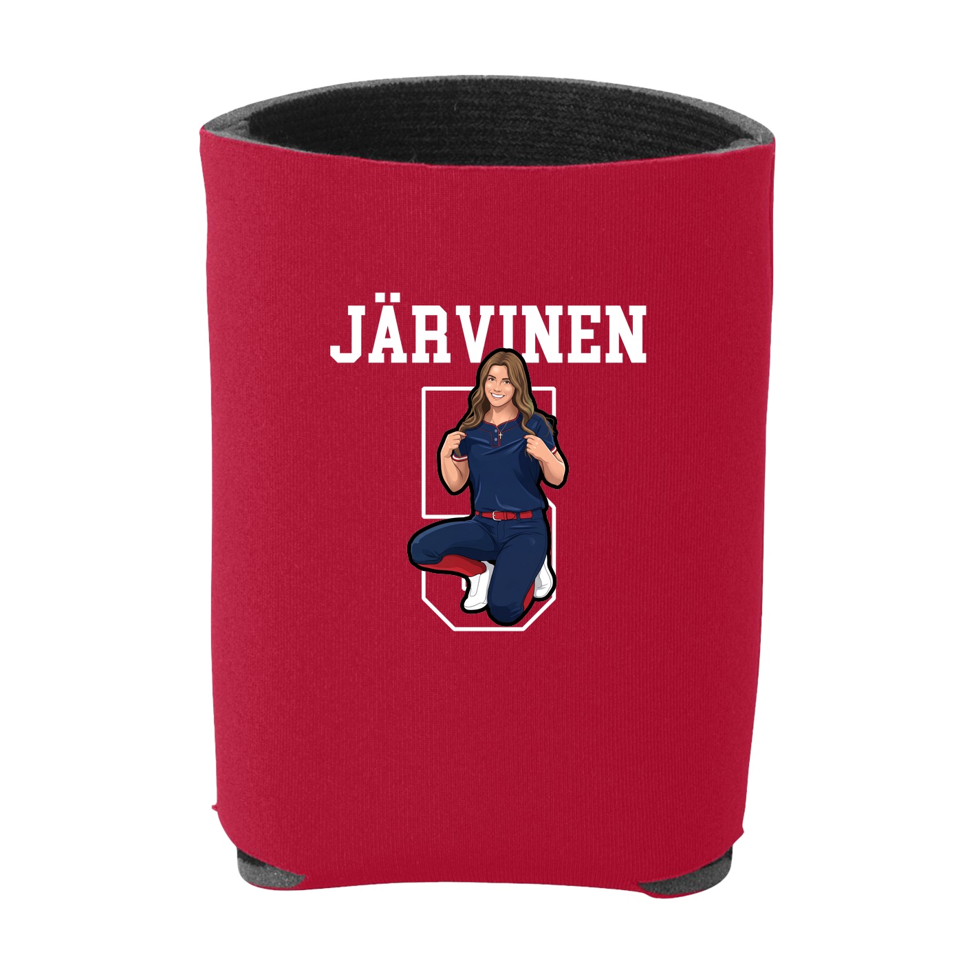 Can Holder — Shirsey in Red