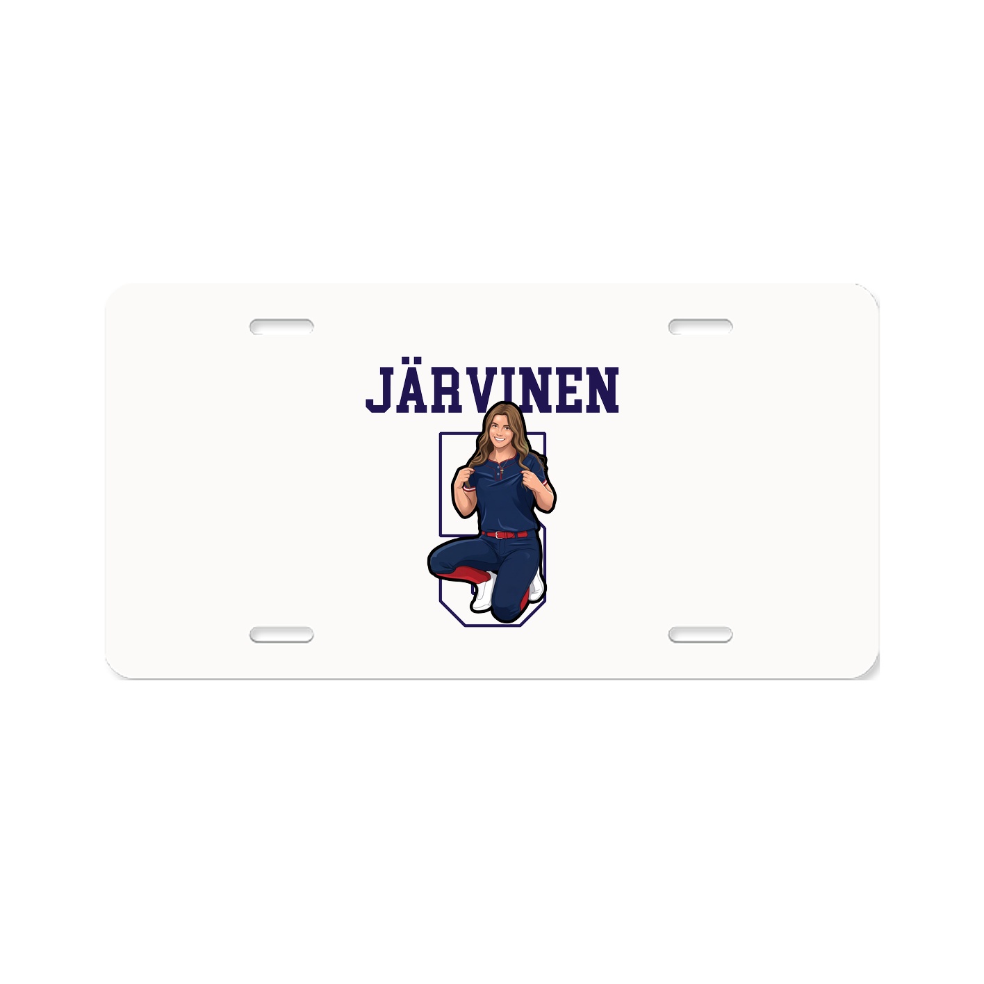 License Plate — Shirsey in Classic
