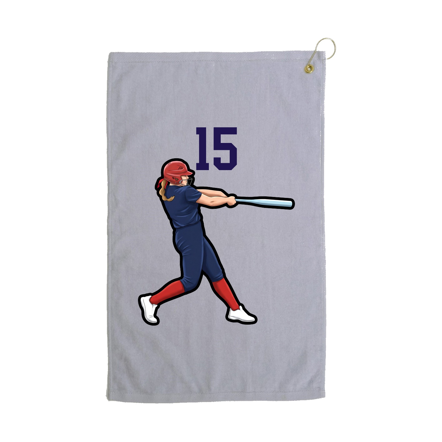 Golf Towel — Classic in Grey