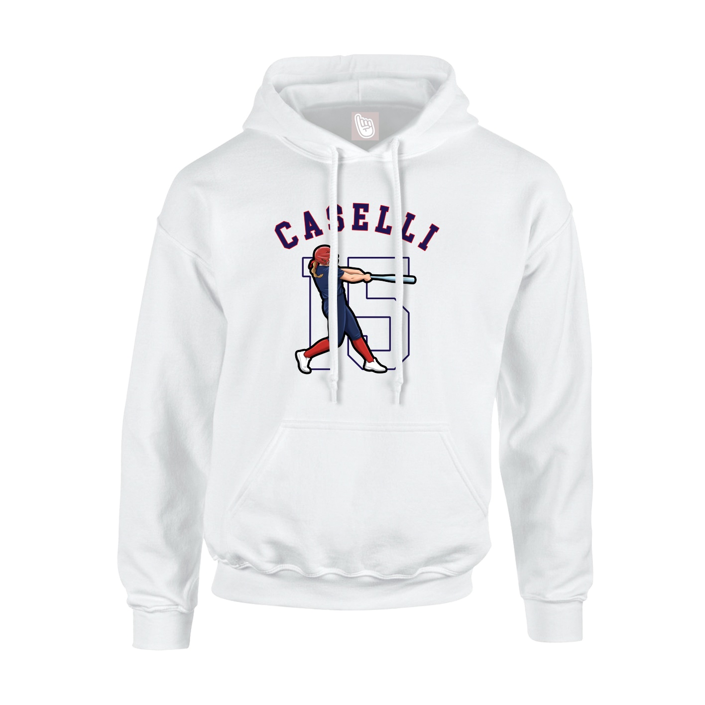 Youth Hoodie — Classic in White