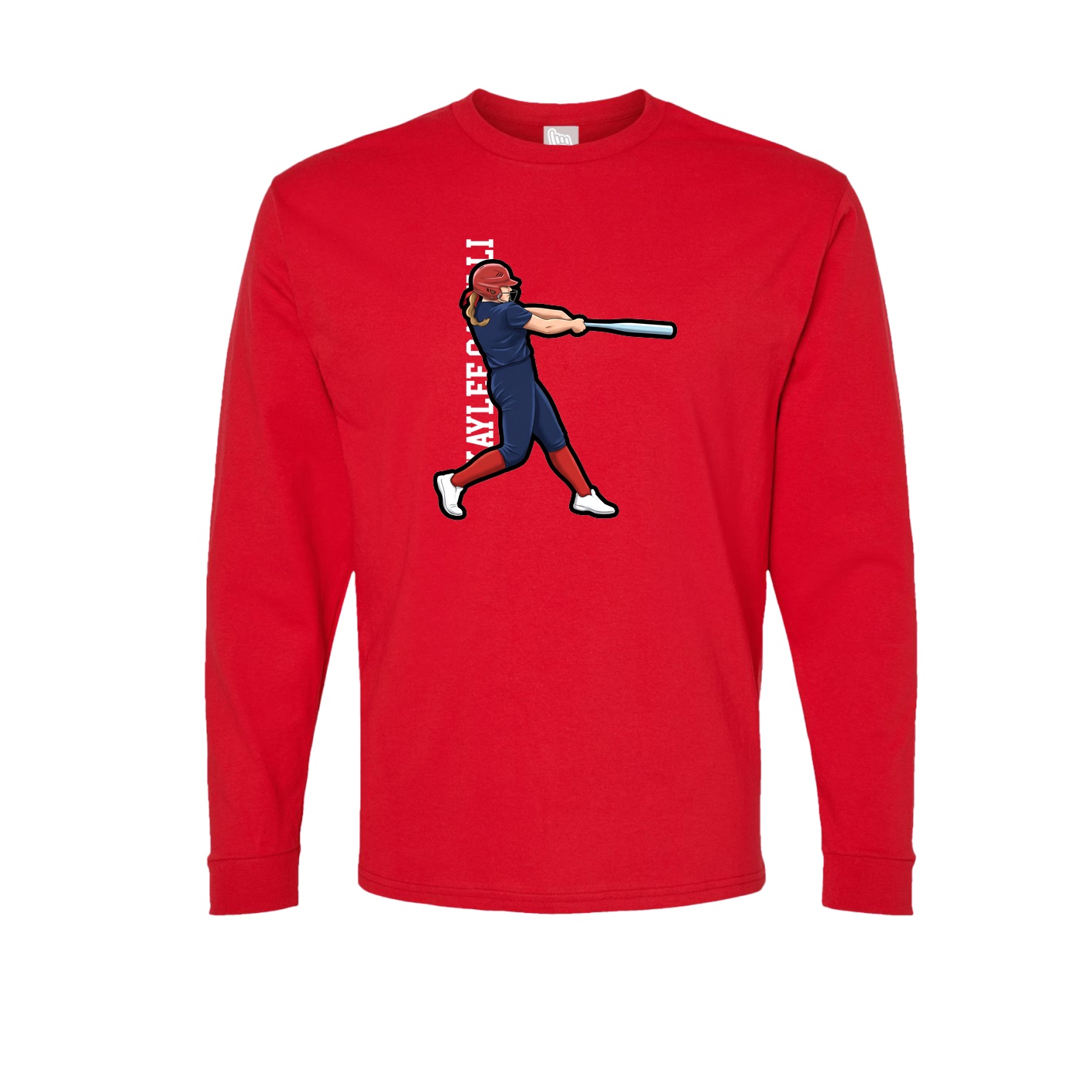 Long Sleeve Tee — Classic in Red