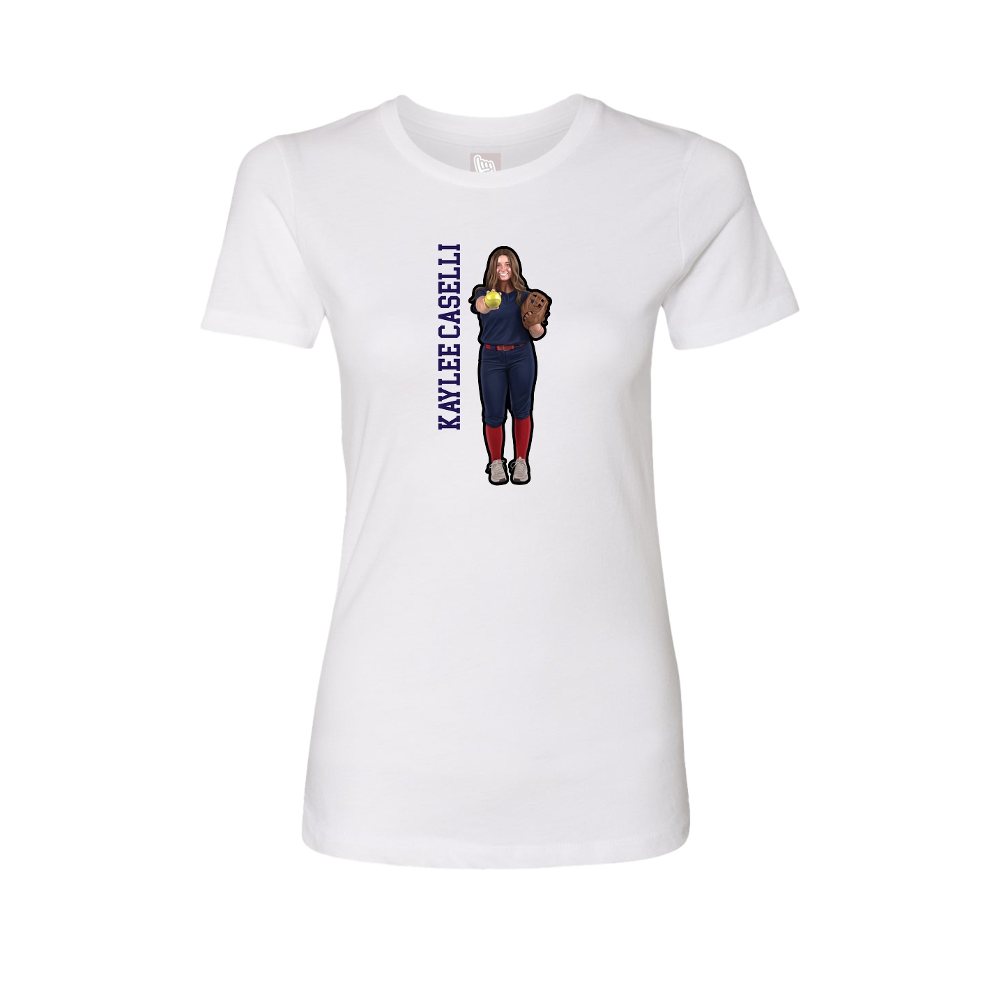 Womens Tee — Classic in White