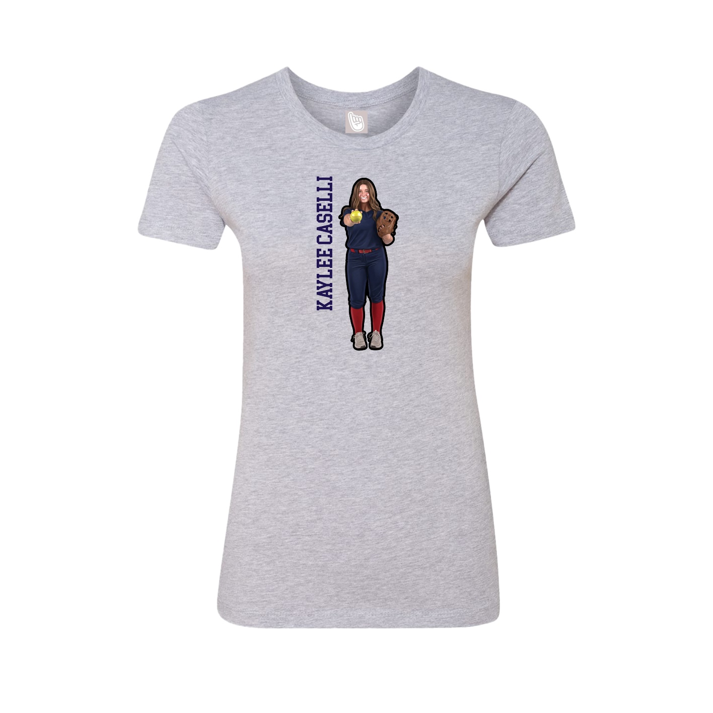 Womens Tee — Classic in Grey