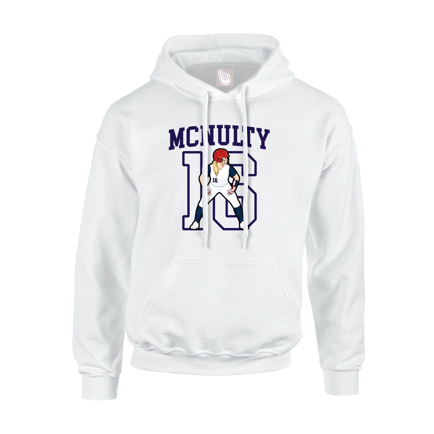 Youth Hoodie — Shirsey in White