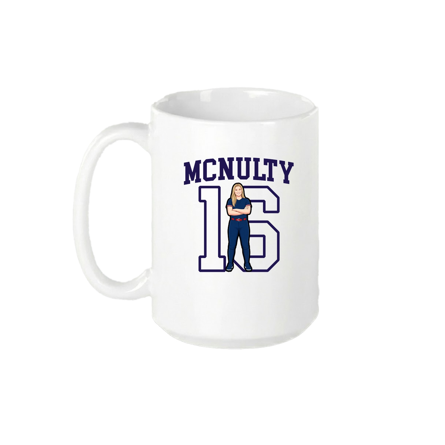15oz Coffee Mug — Shirsey in White