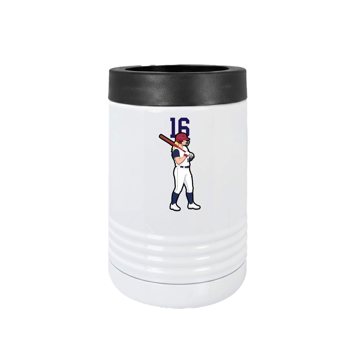 Beverage Holder — Number Top in White