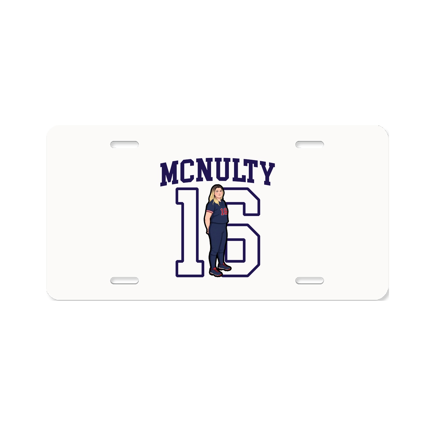 License Plate — Shirsey in Classic