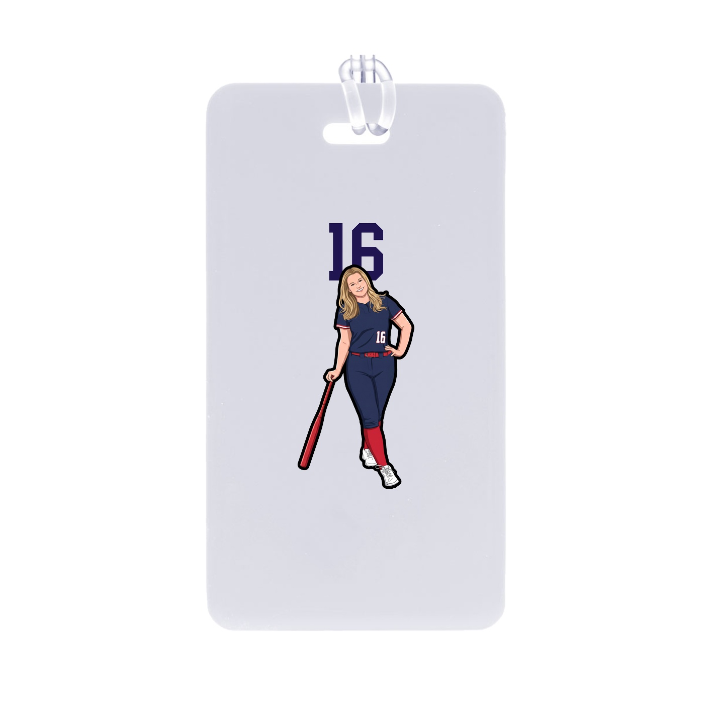Bag Tag — Number Top in Classic
