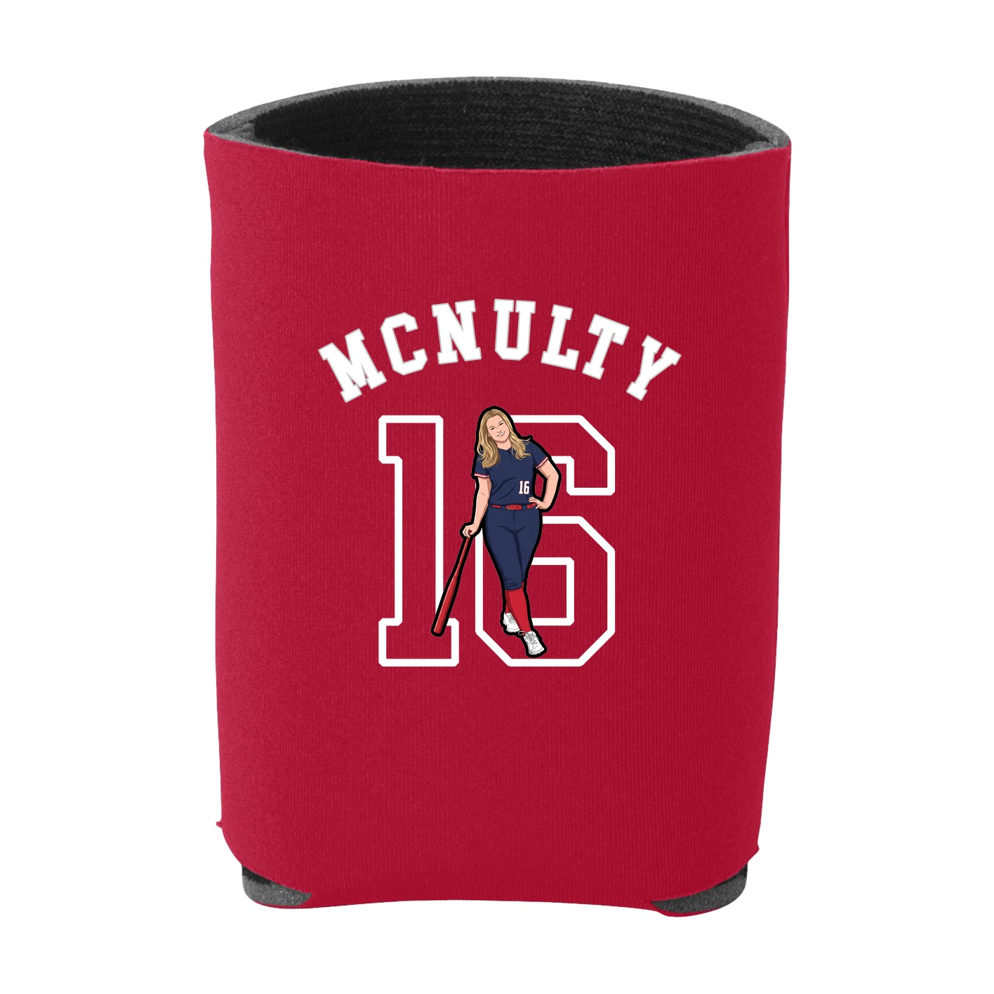 Can Holder — Shirsey Arch in Red