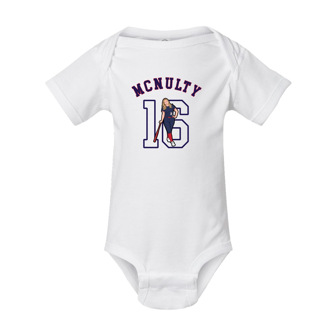Baby Onesie — Shirsey Arch in White