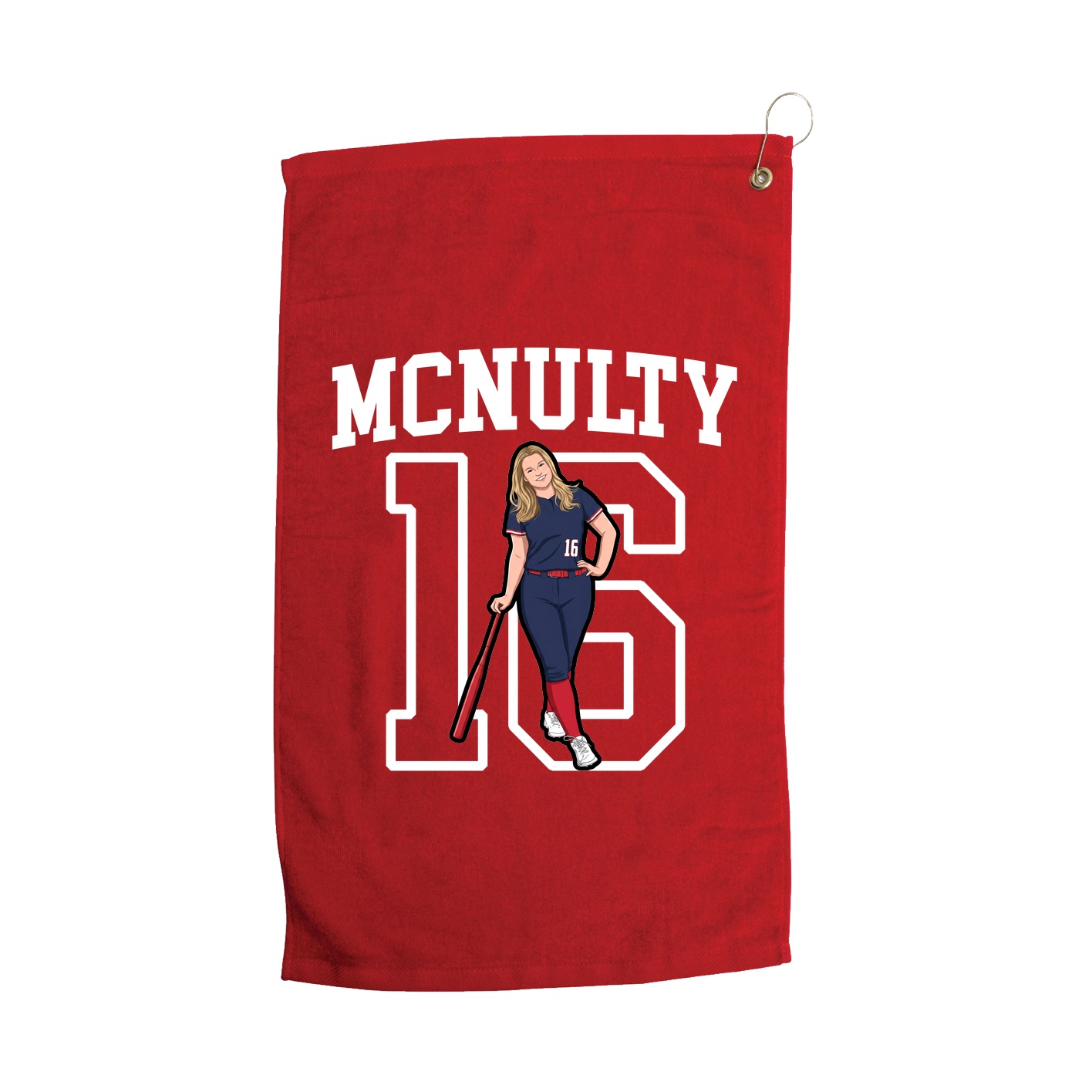 Golf Towel — Shirsey in Red