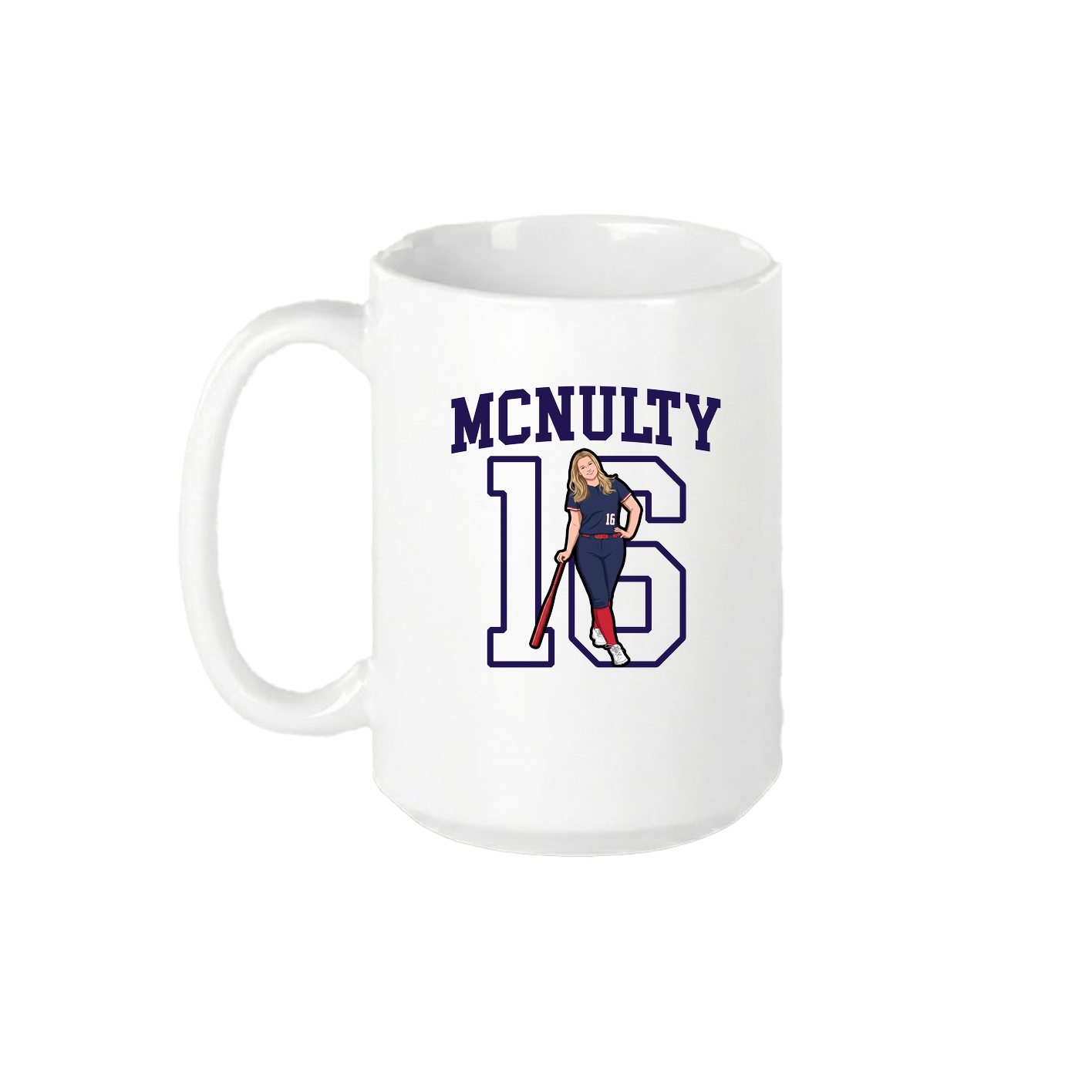 15oz Coffee Mug — Shirsey in White