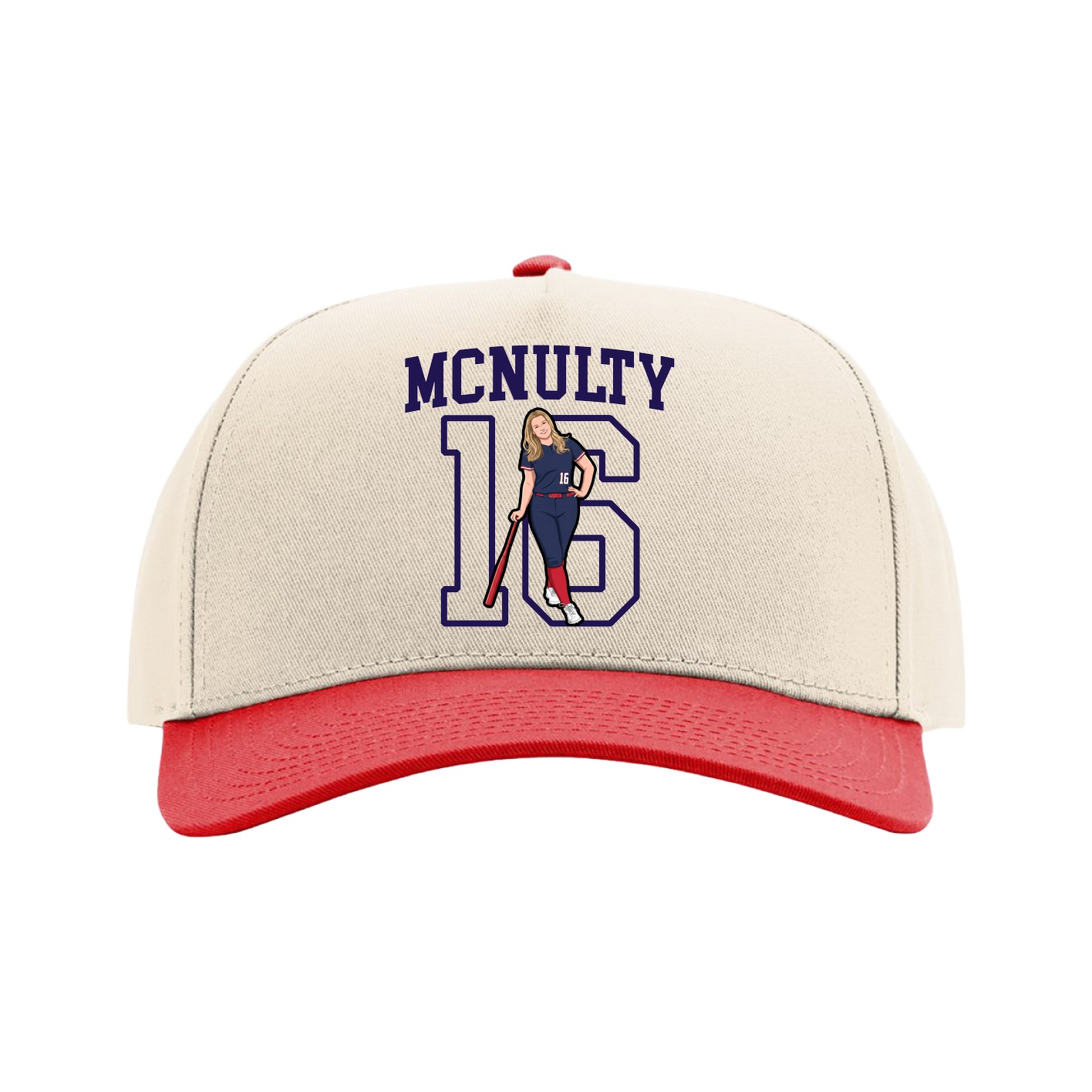 Full Fabric Five-Panel Champ Cap