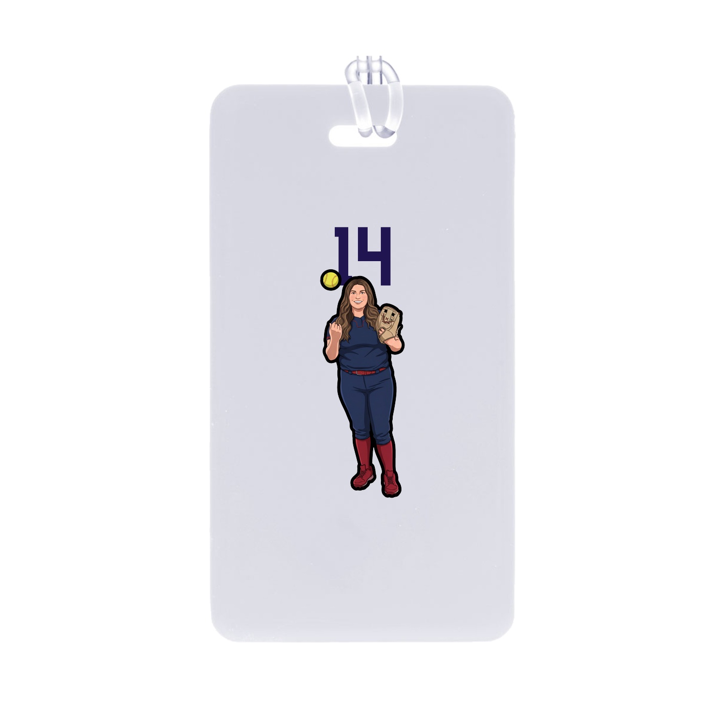 Bag Tag — Number Top in Classic