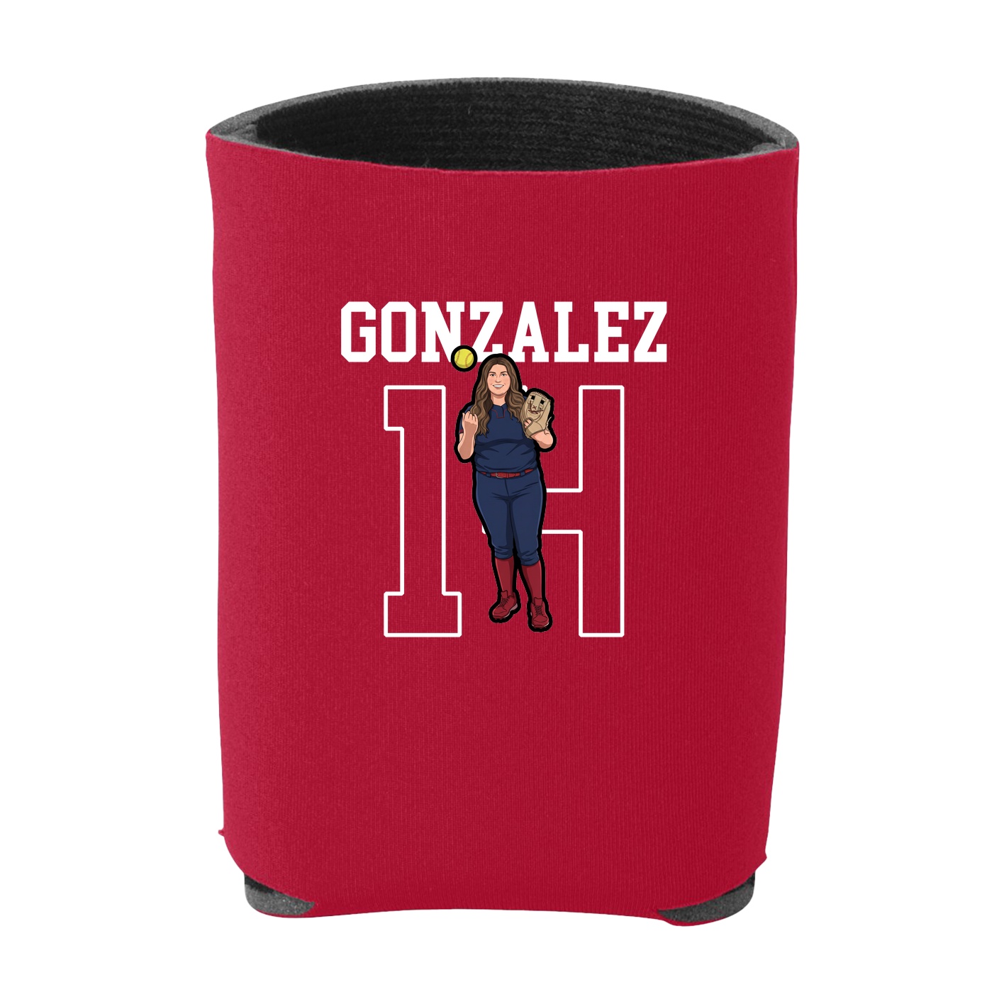 Can Holder — Shirsey in Red