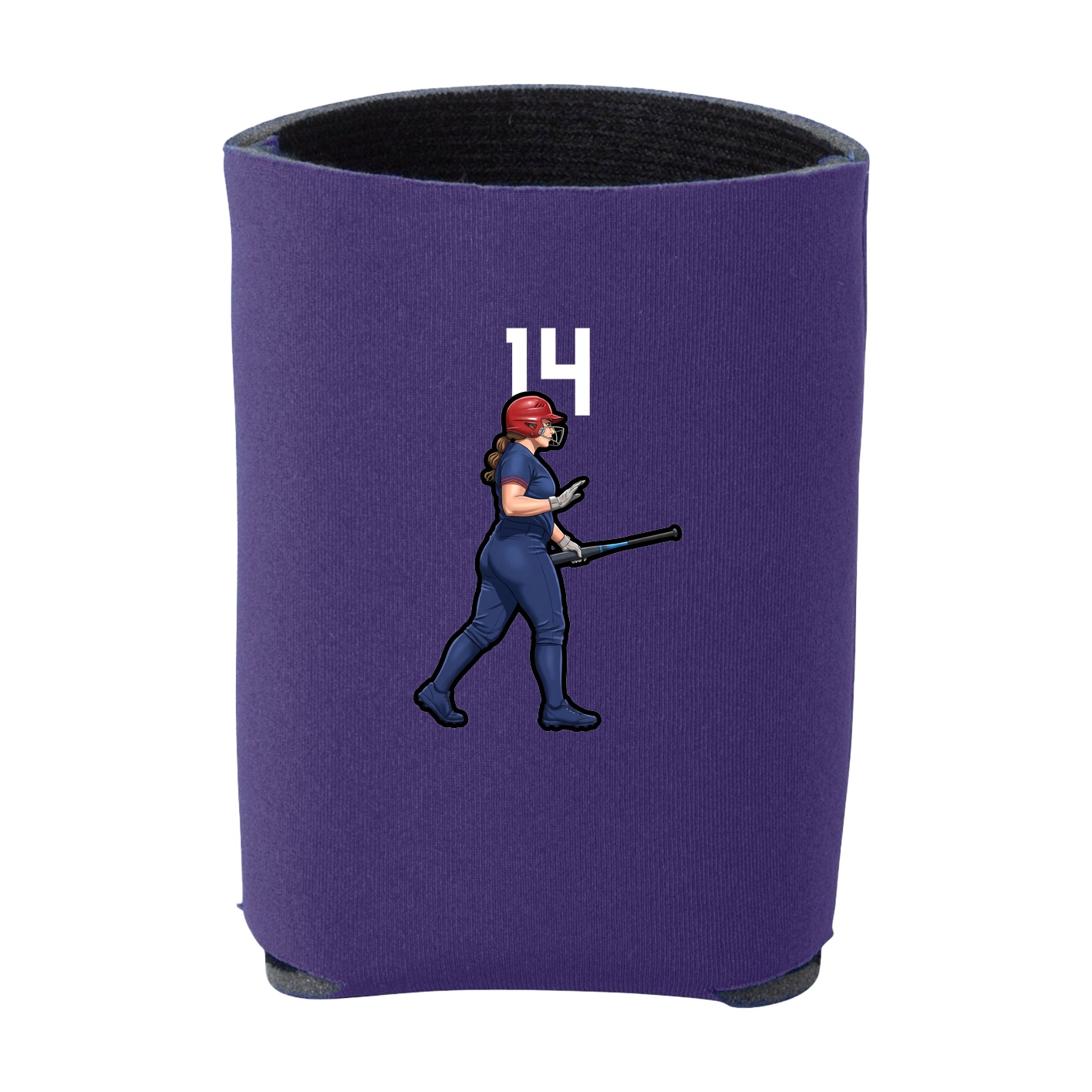 Can Holder — Number Top in Purple