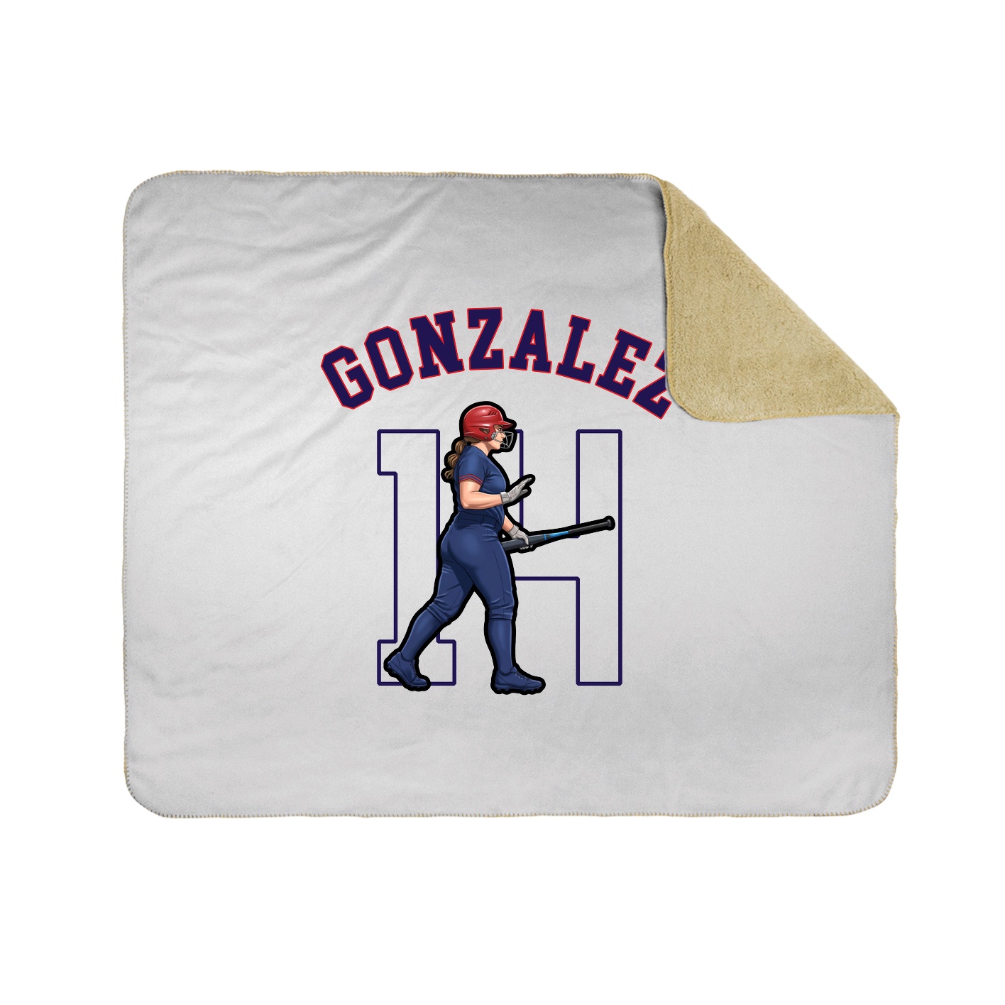 Throw Blanket — Shirsey Arch in White
