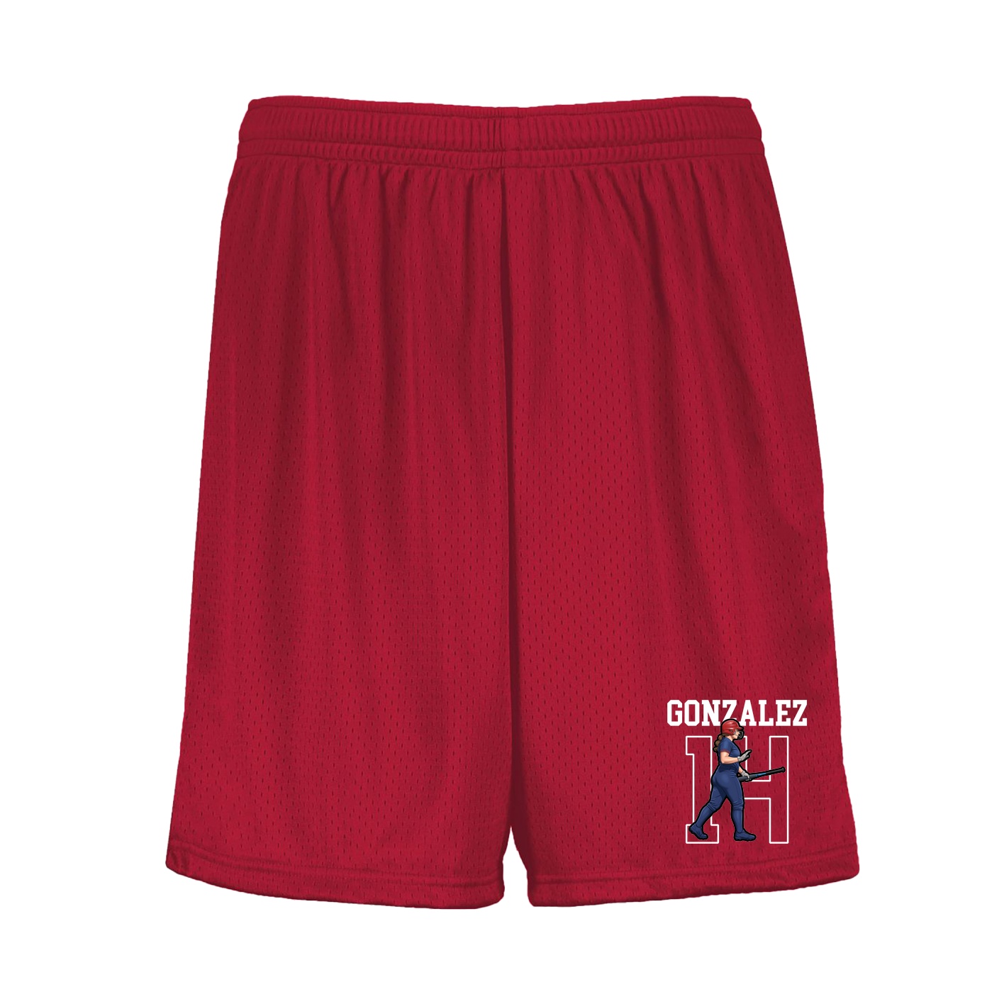 Shorts — Shirsey in Red