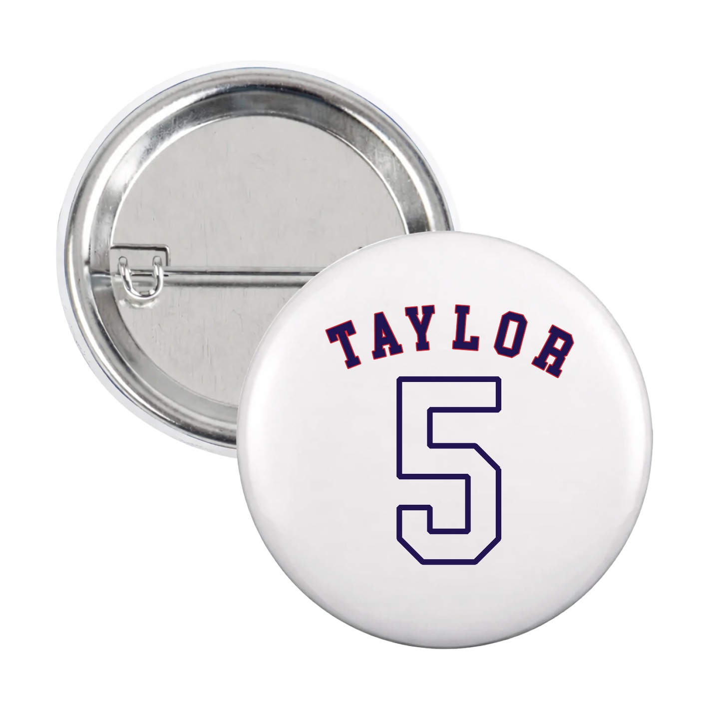 Game Day Button — Shirsey Arch in White