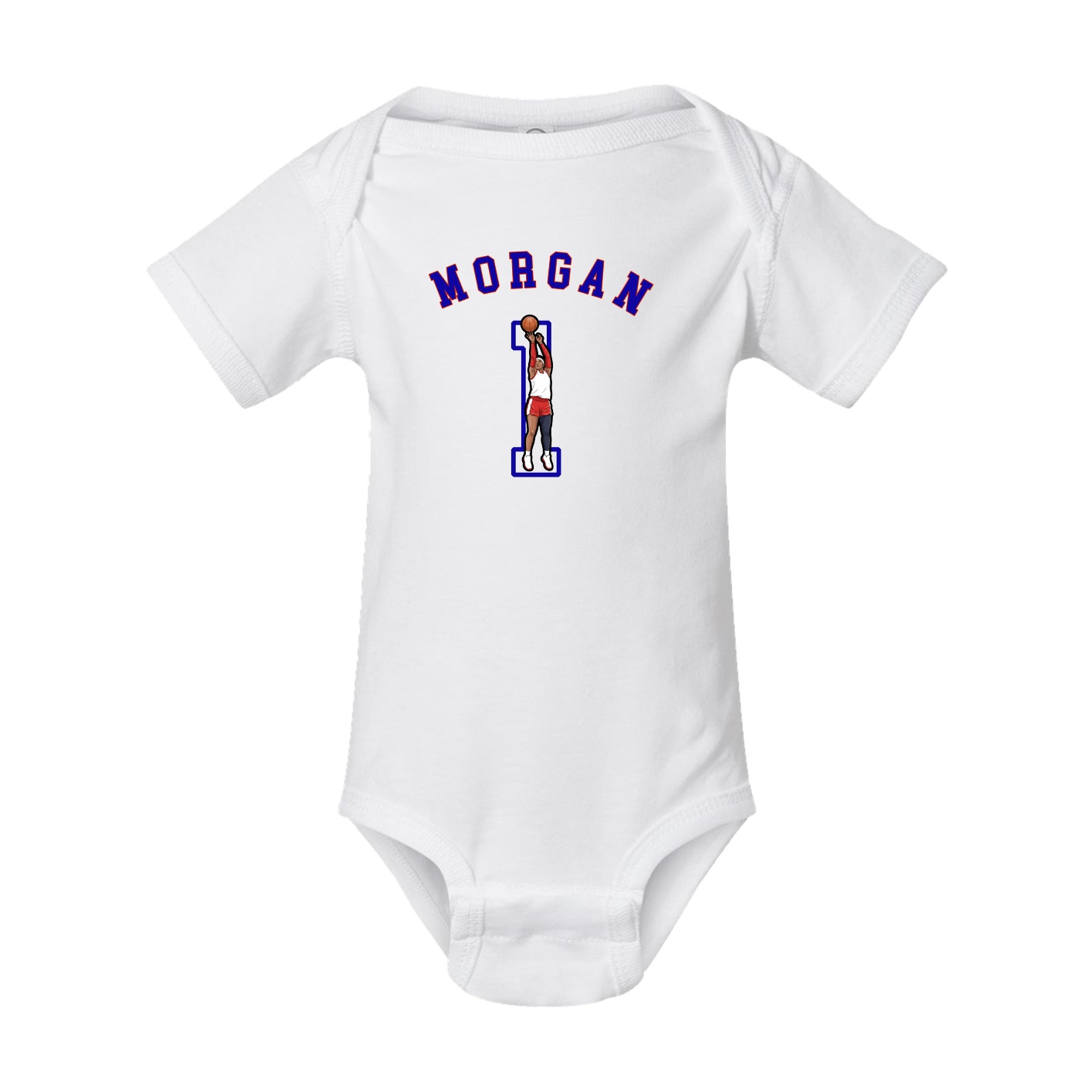 Baby Onesie — Shirsey Arch in White