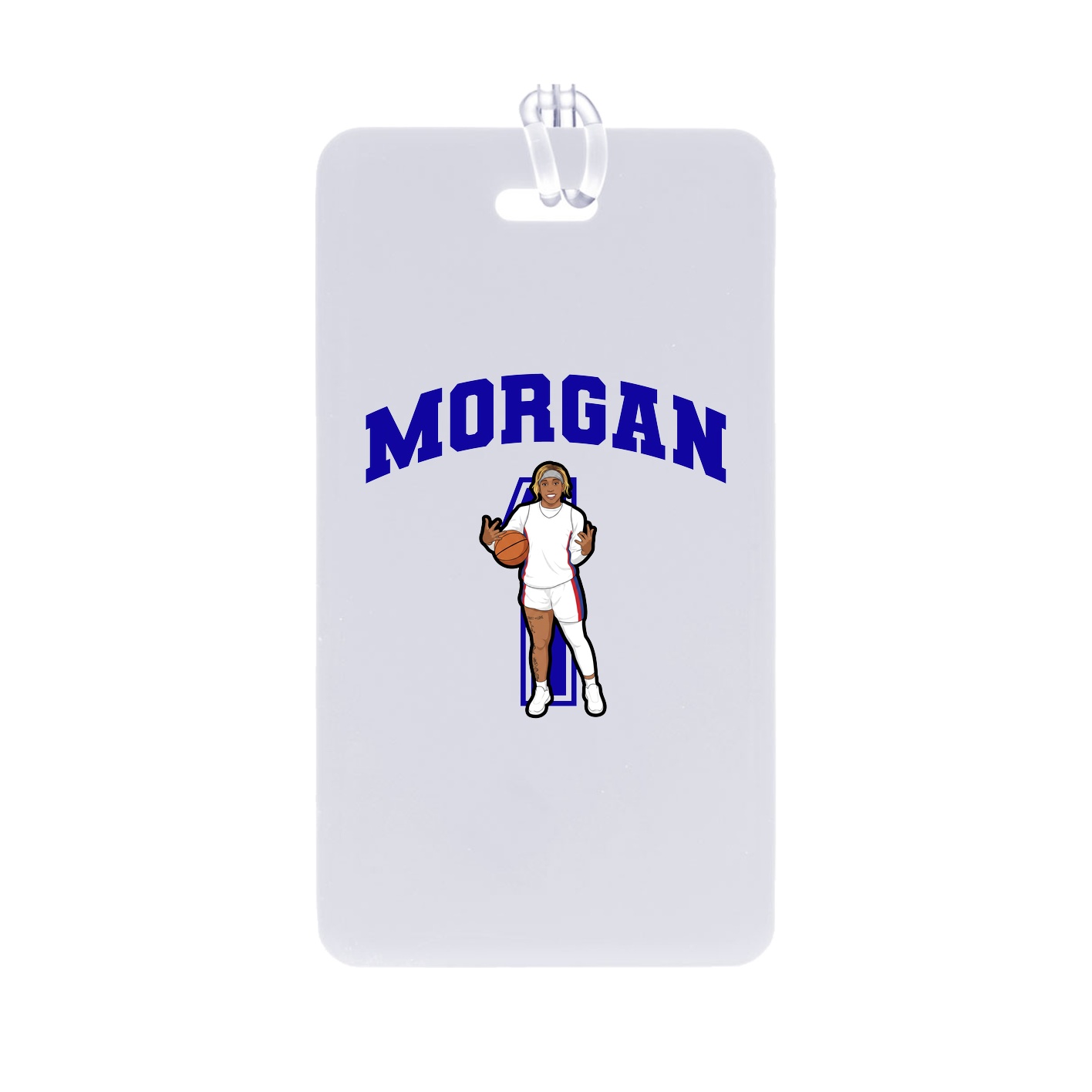 Bag Tag — Number in Classic
