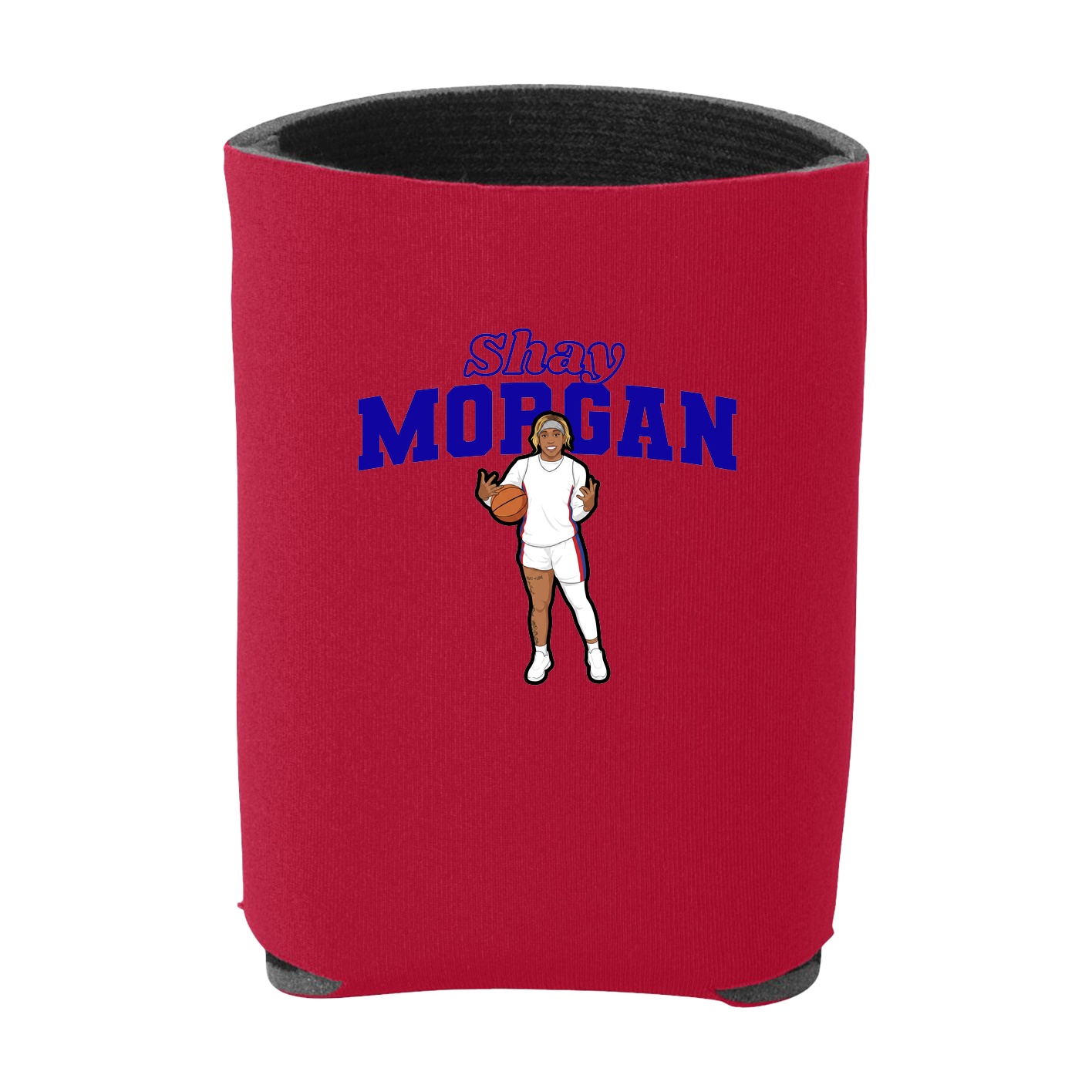 Can Holder — Name Arch in Red