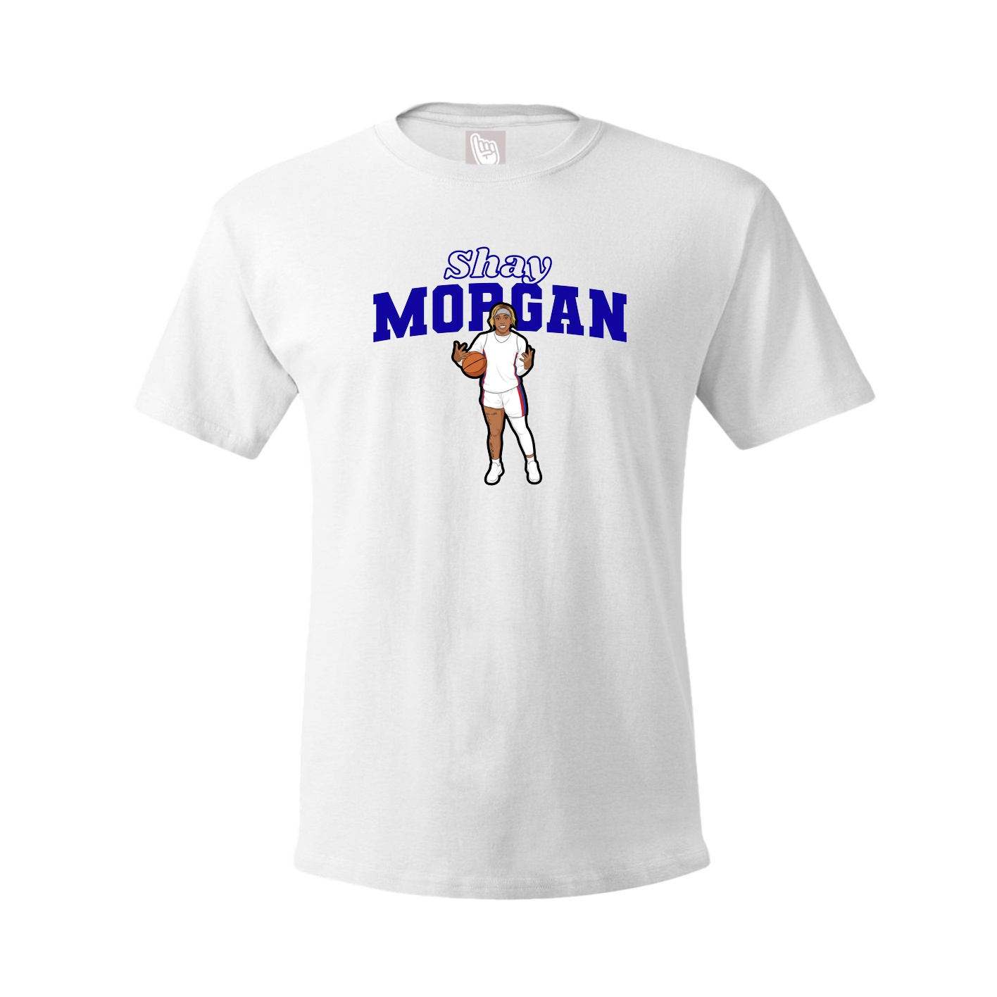 Tee — Name Arch in White